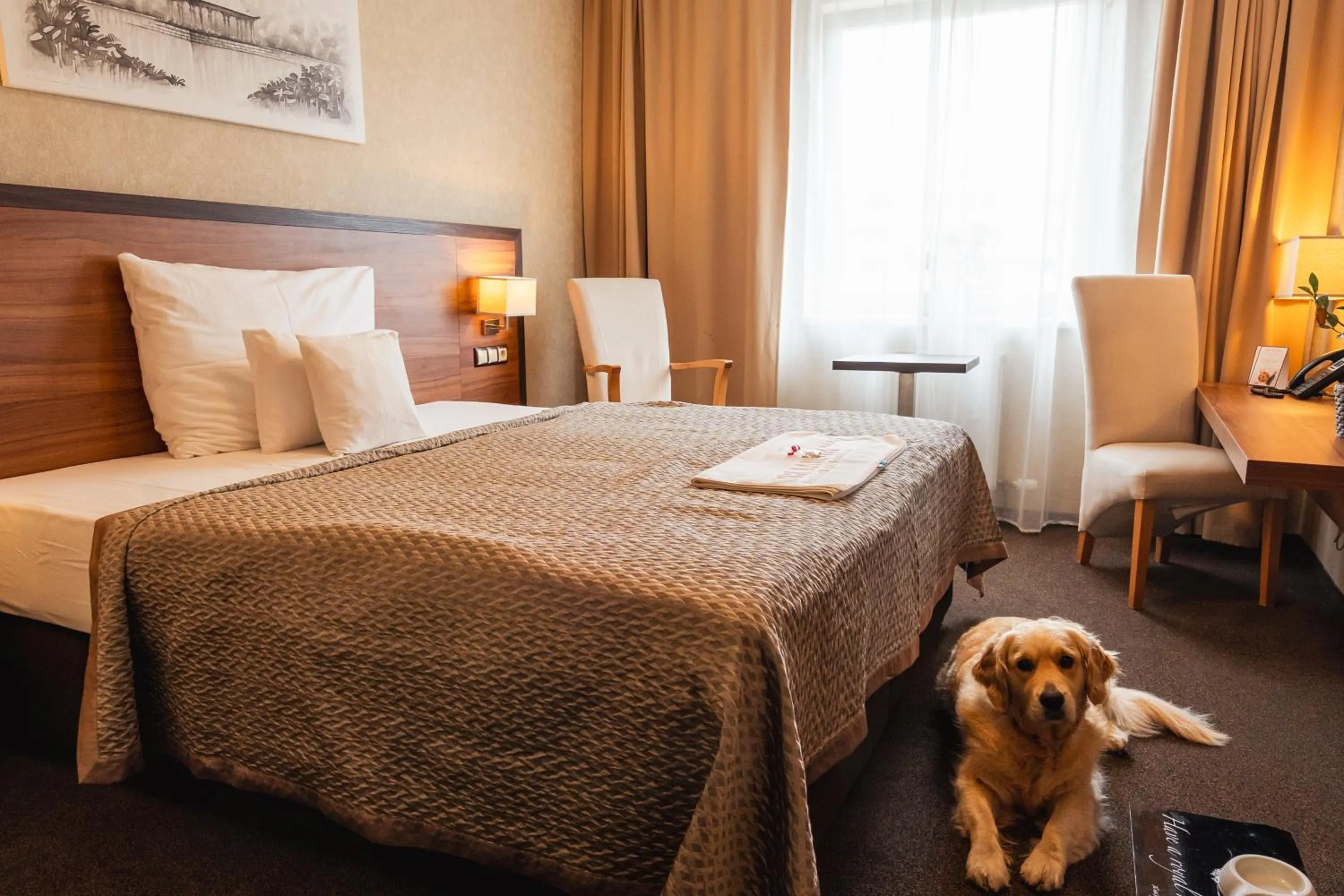 Bedroom, Bed in PREMIUM Business Hotel Bratislava