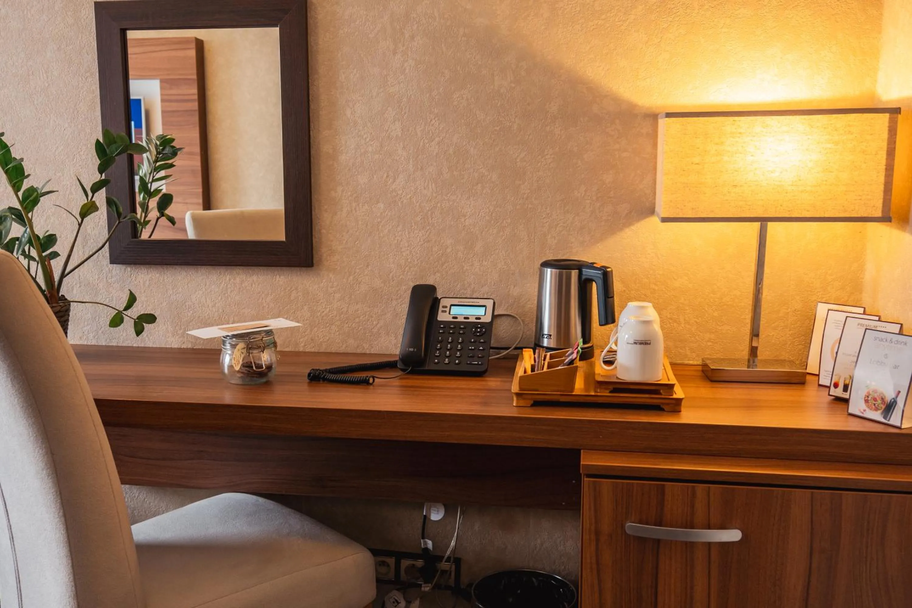Coffee/tea facilities in PREMIUM Business Hotel Bratislava
