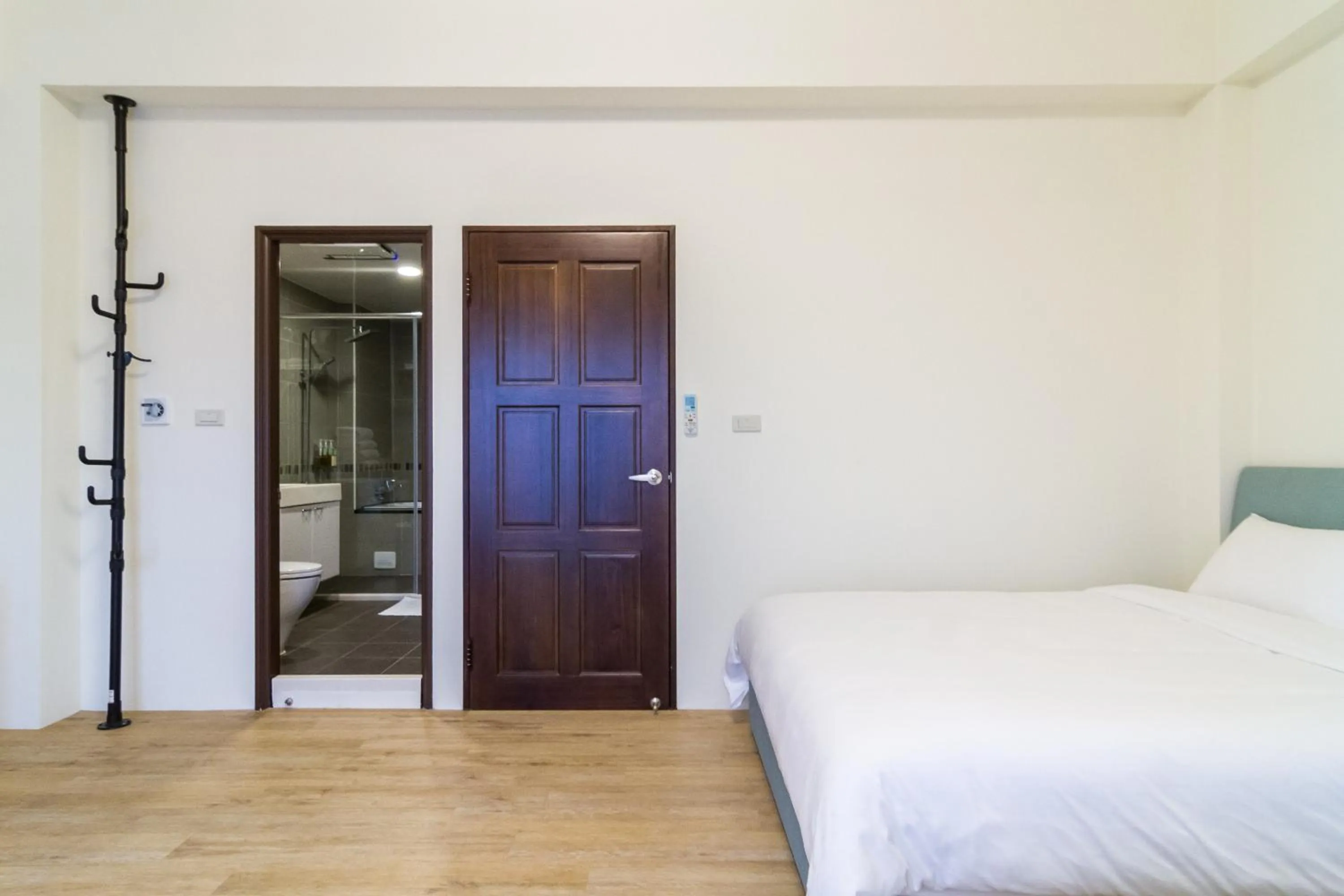 Bathroom, Bed in Wendy's home Toucheng Mansion A