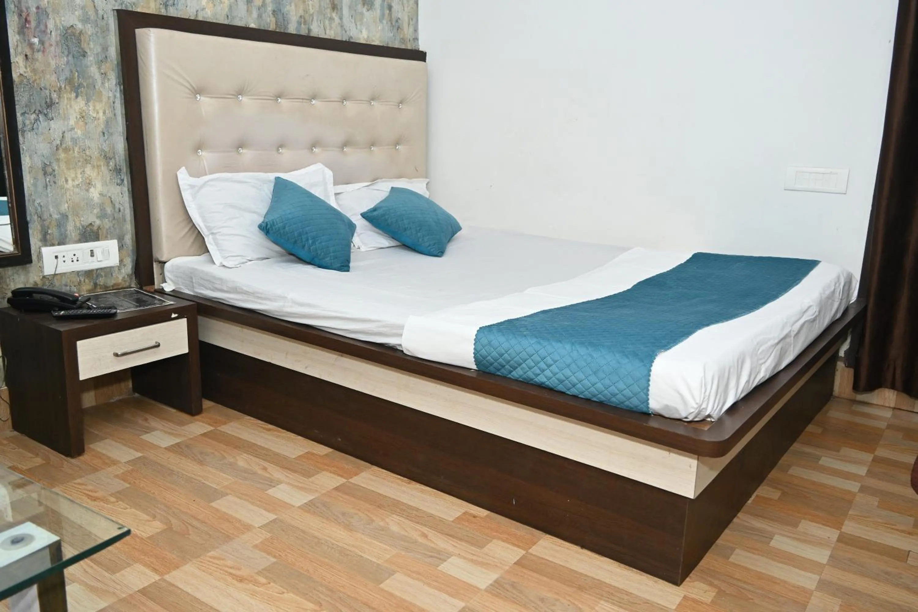 Bed in Maurya Royal