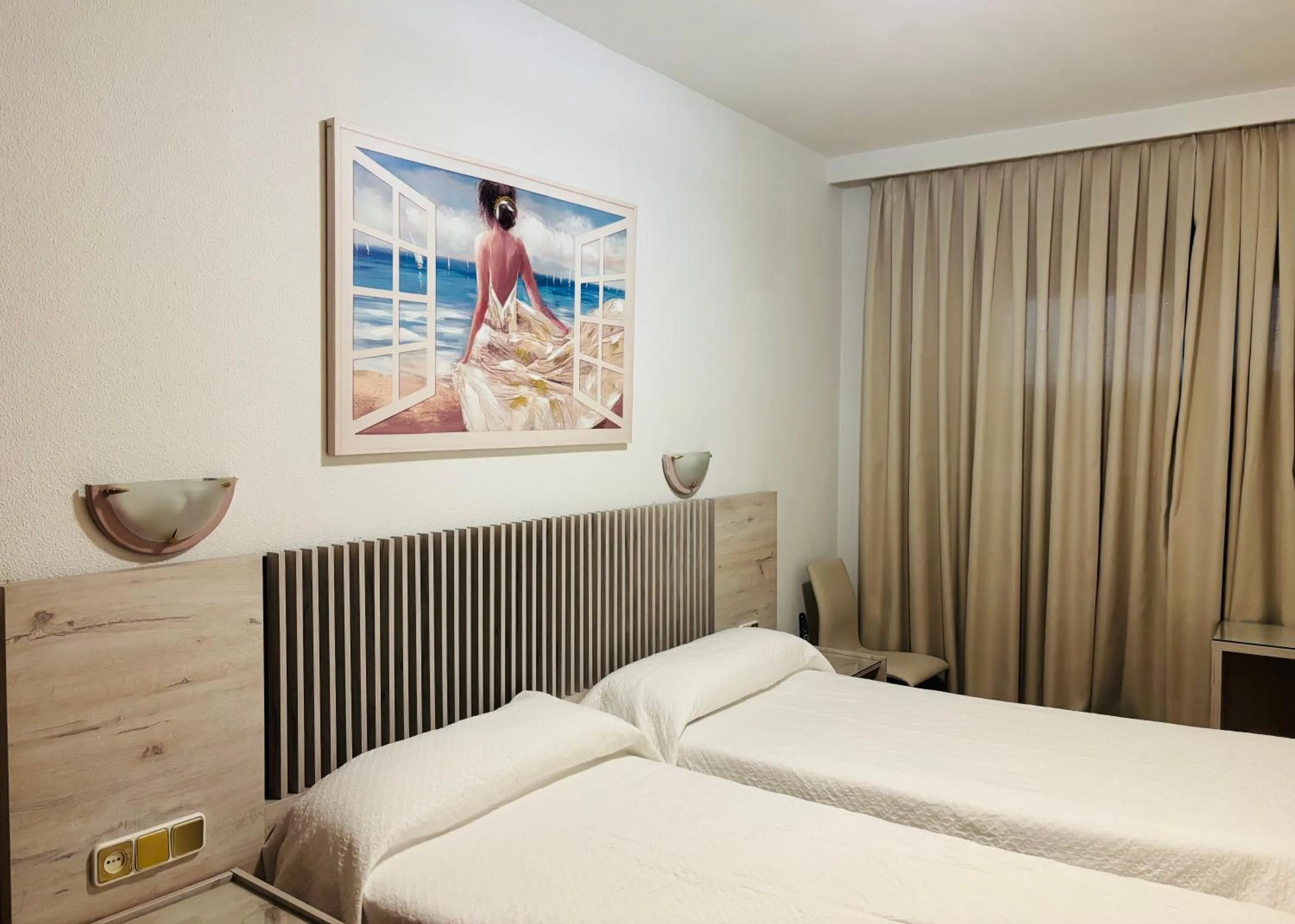 Bed in Hotel Praderón