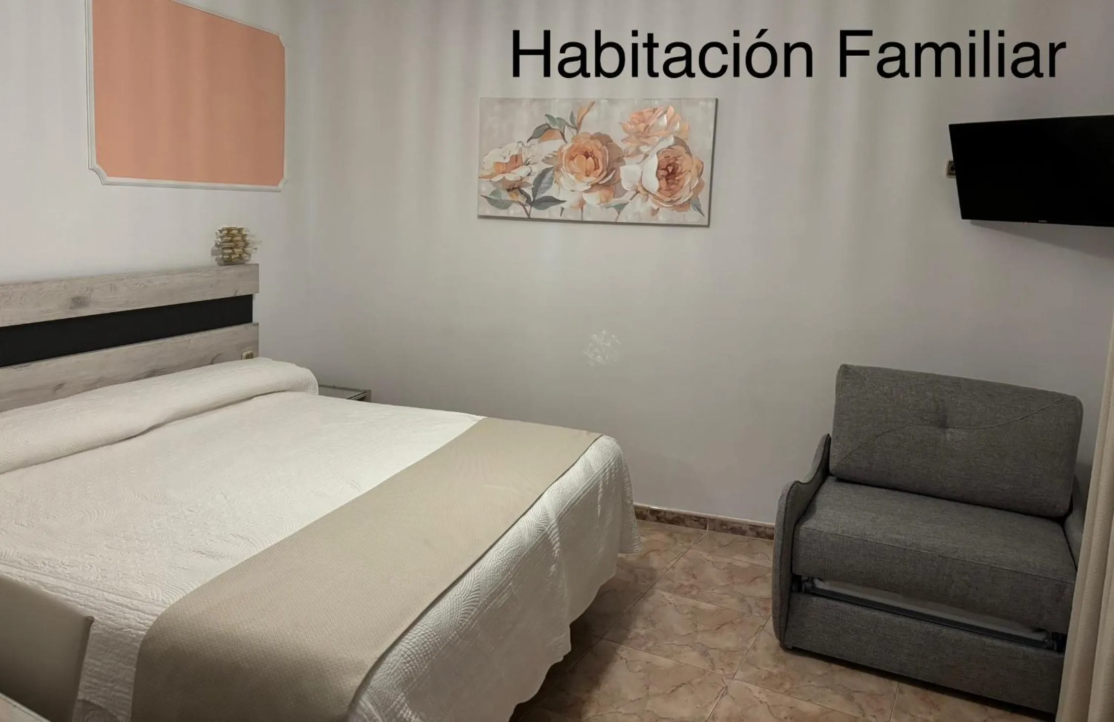 Bed in Hotel Praderón