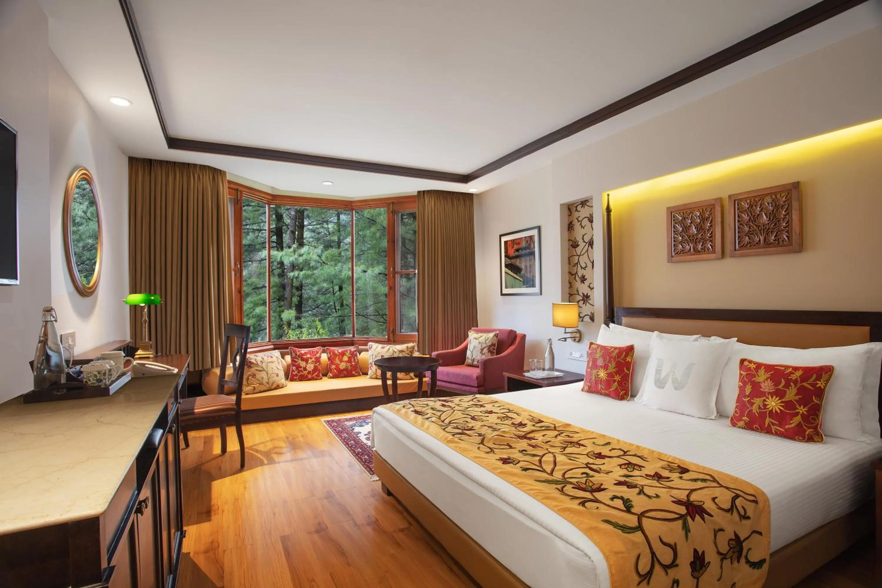 Bedroom, Bed in Welcomhotel by ITC Hotels, Pine N Peak, Pahalgam