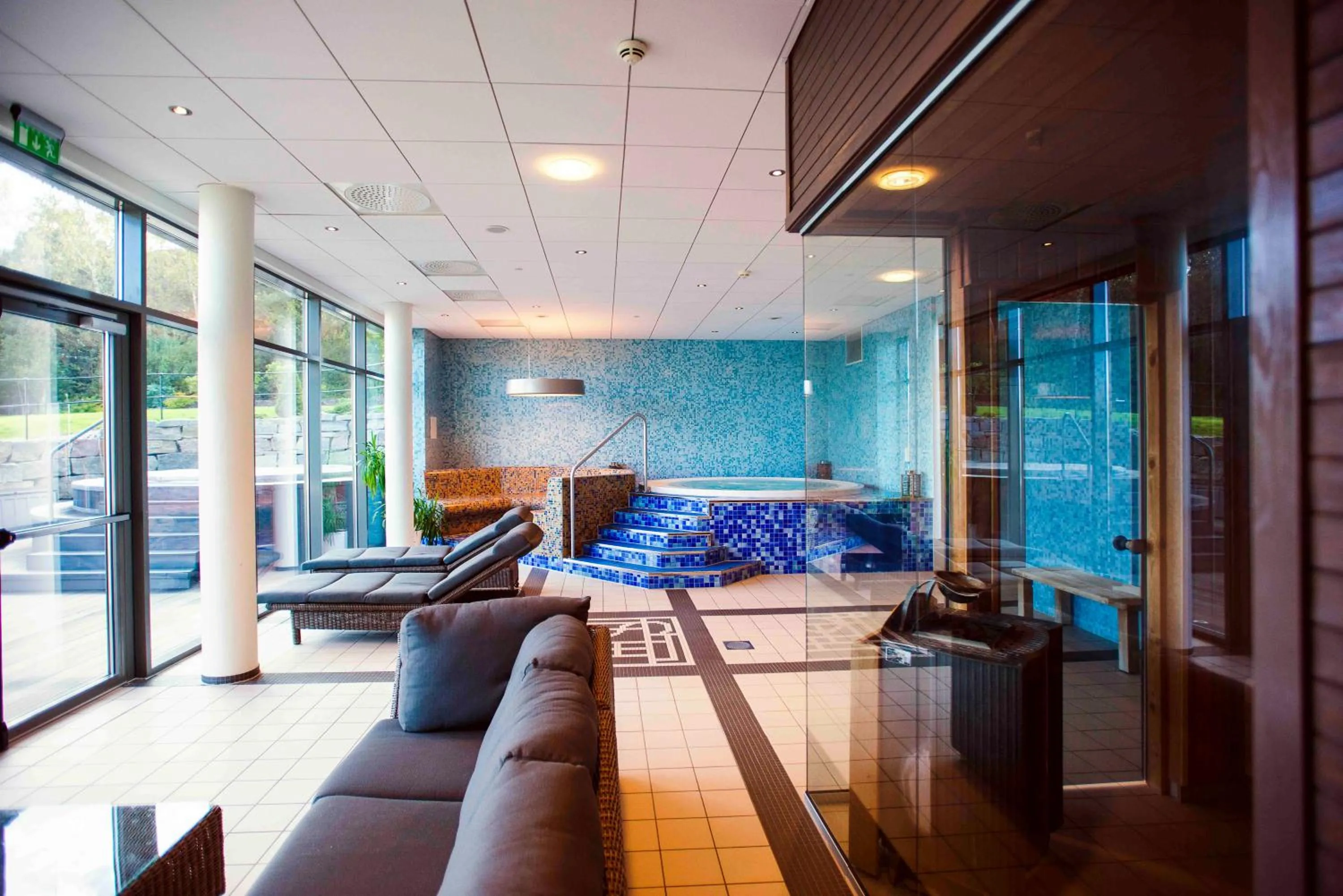 Sauna in Strand Hotel Fevik - by Classic Norway Hotels