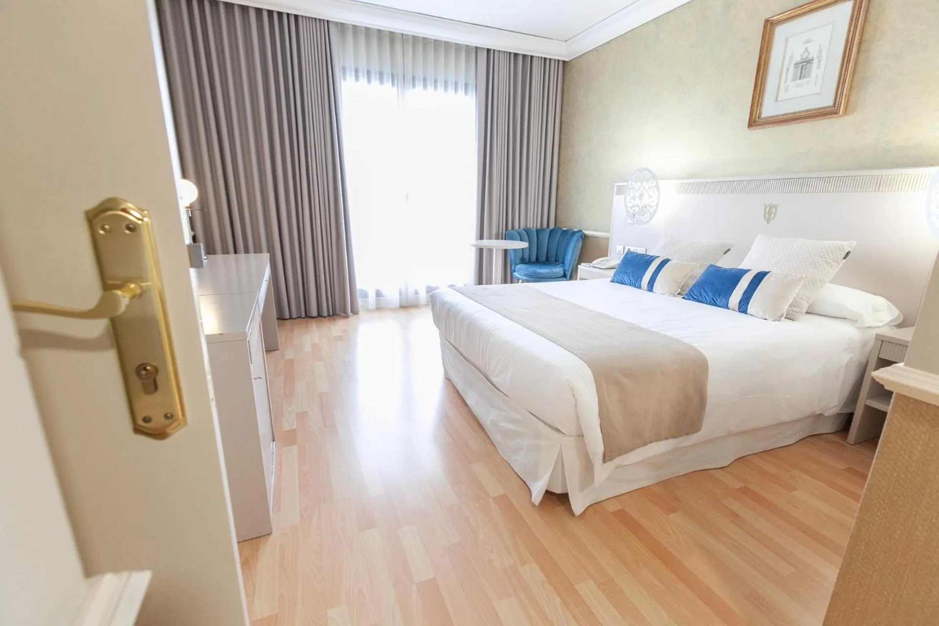 Bed in Hotel Alfonso VIII