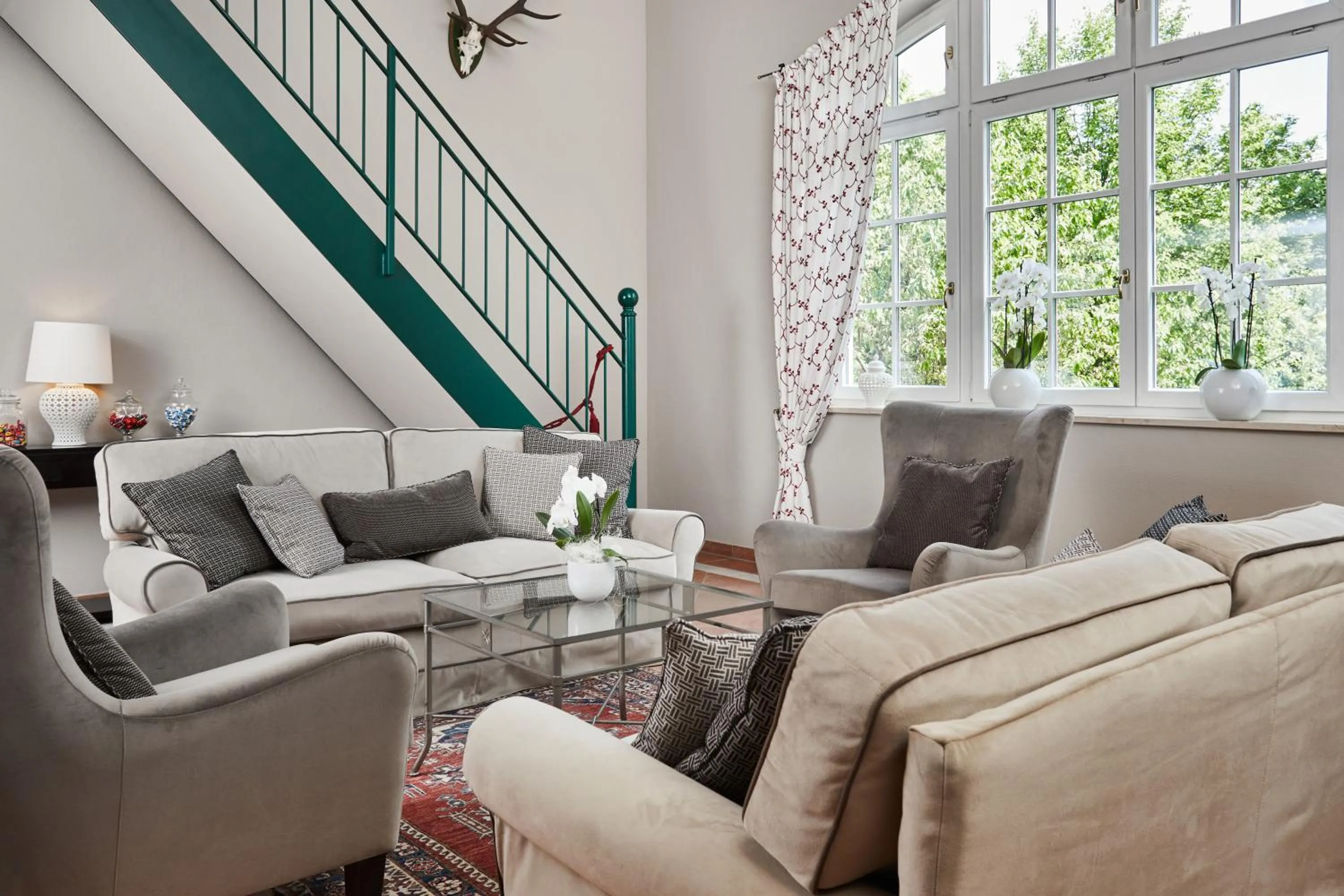 Lobby or reception in Hotel Freisinger Hof