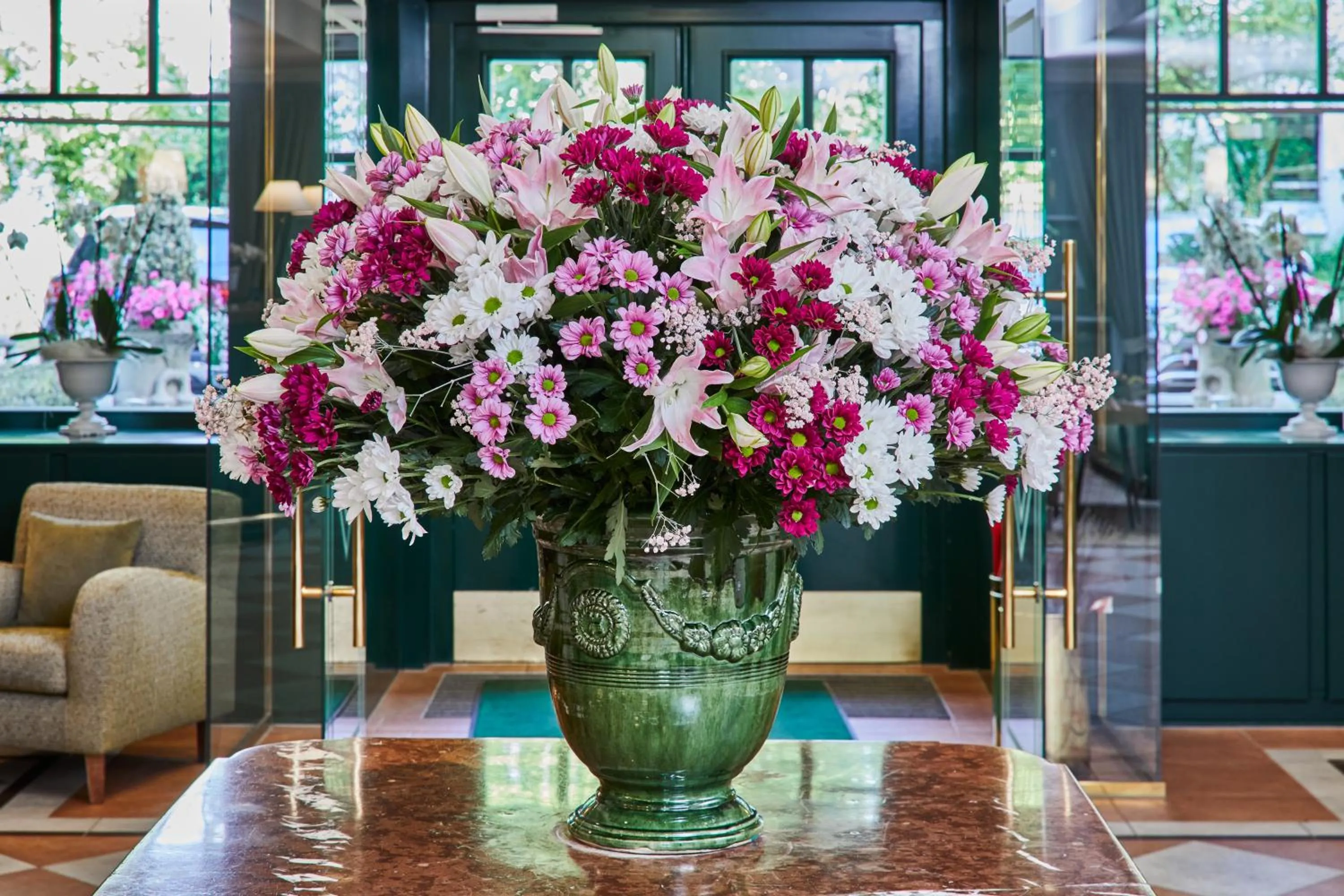 Lobby or reception in Hotel Freisinger Hof