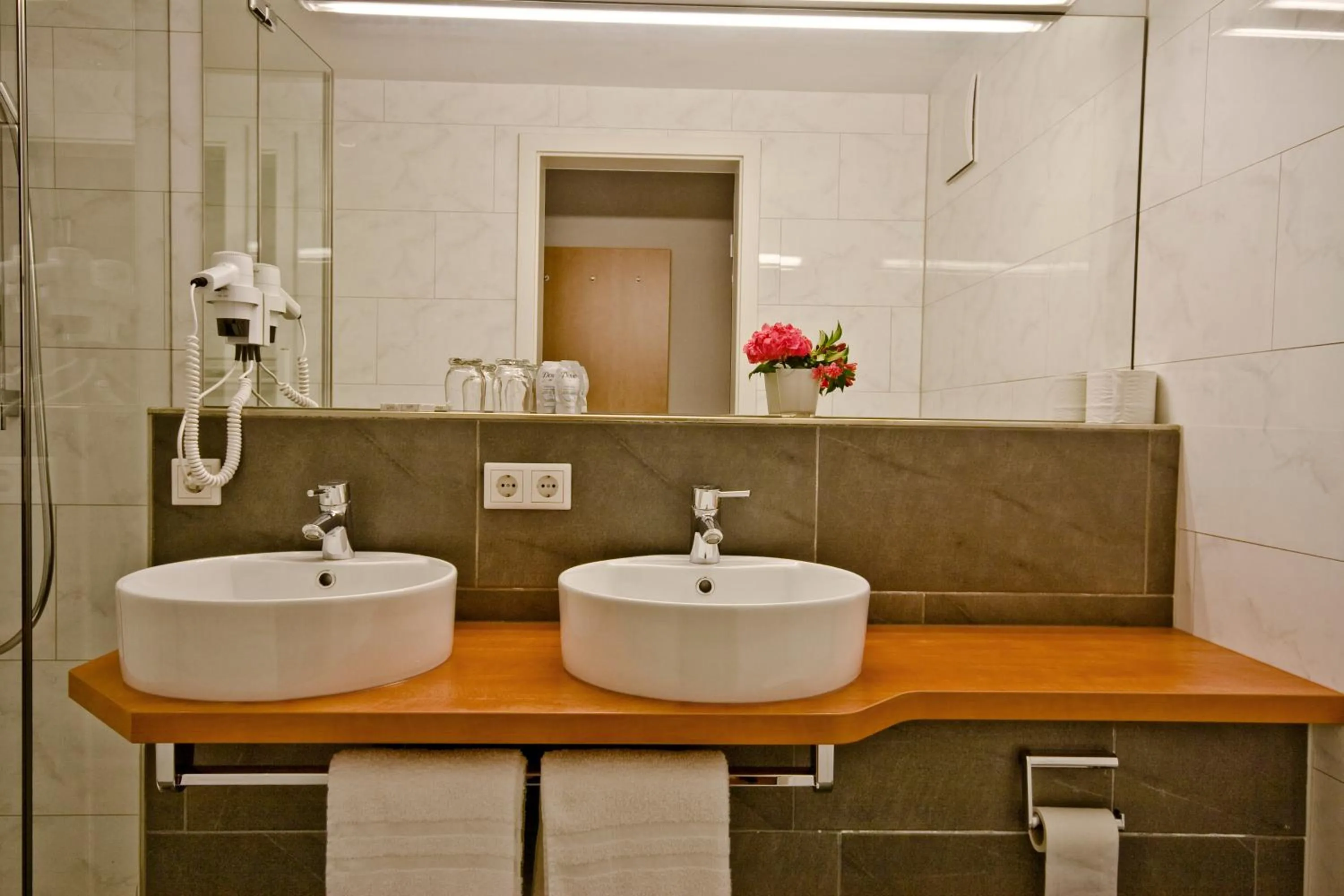 Bathroom in Landgasthof Hirsch