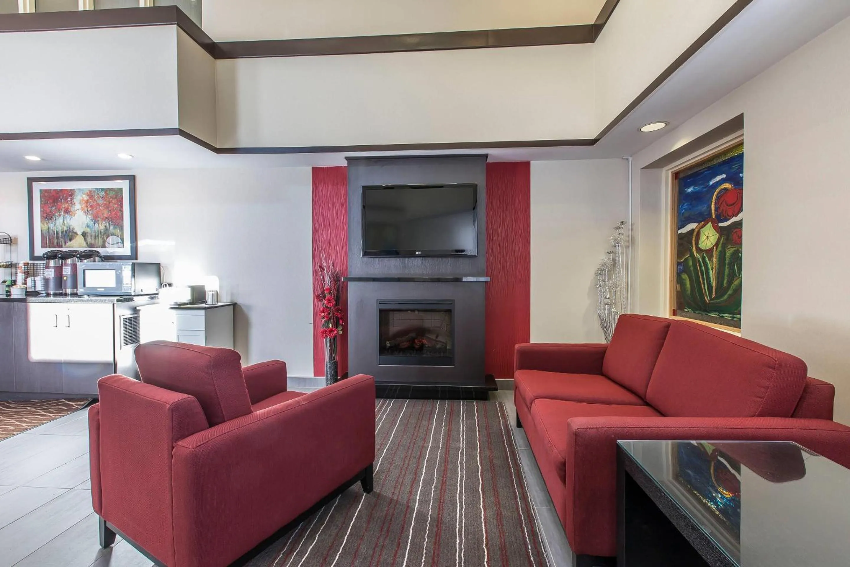 Lobby or reception in Comfort Inn