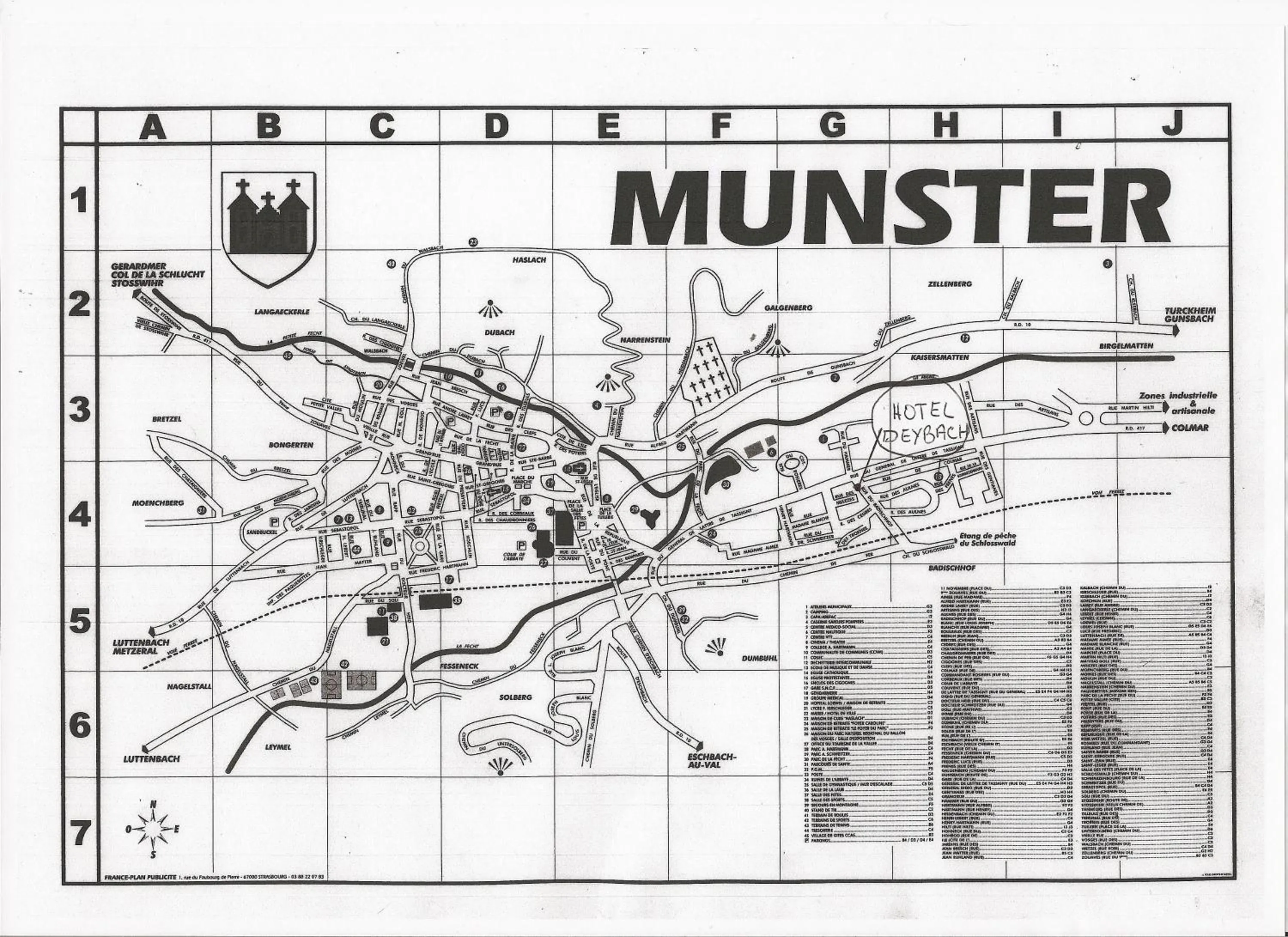 Off site in Hôtel Deybach