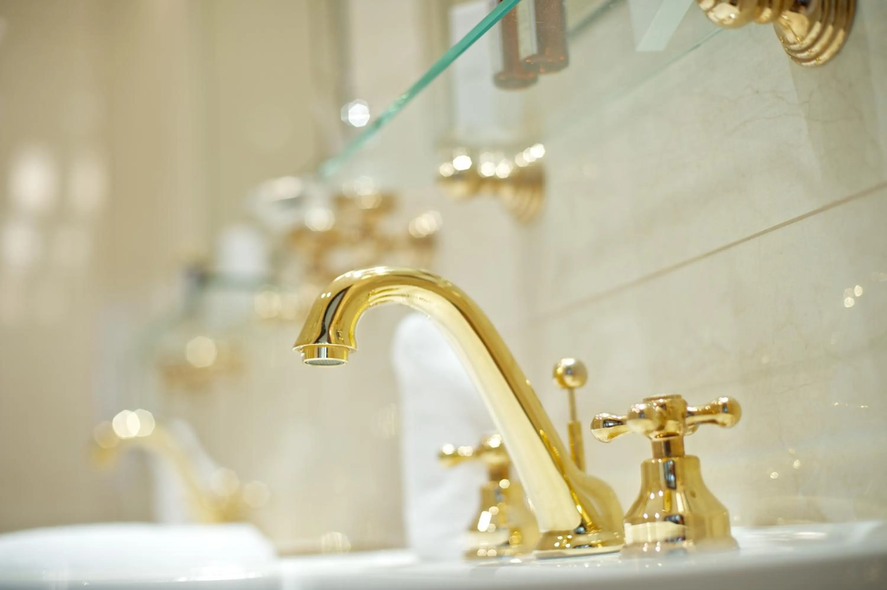 Bathroom in Hotel Devín
