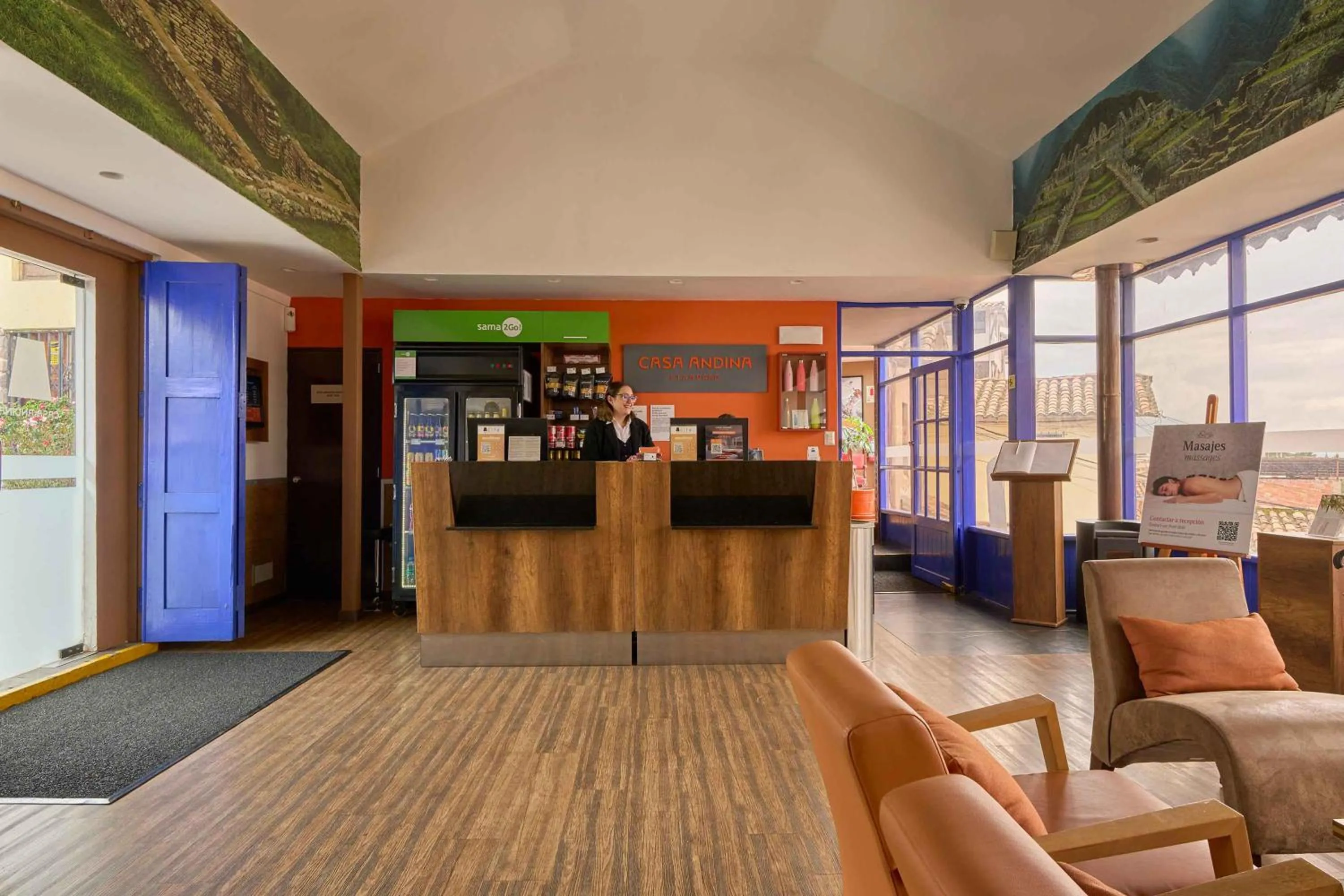 Lobby or reception in Casa Andina Standard Cusco San Blas
