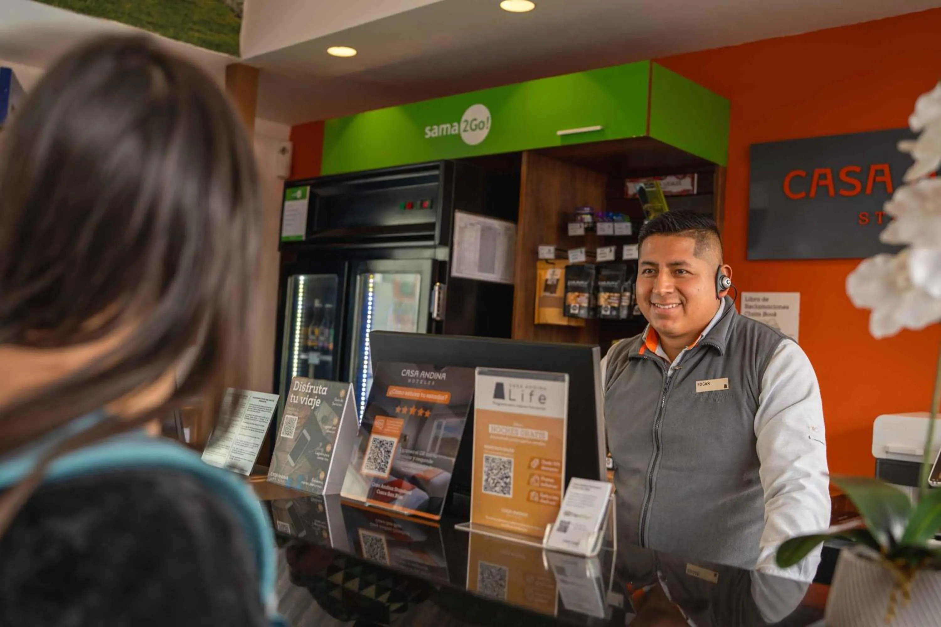 Lobby or reception in Casa Andina Standard Cusco San Blas
