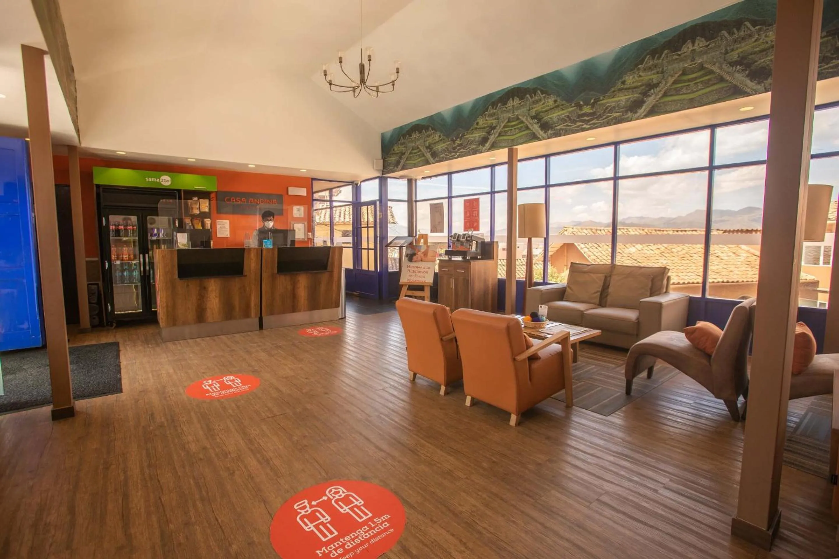 Lobby or reception in Casa Andina Standard Cusco San Blas