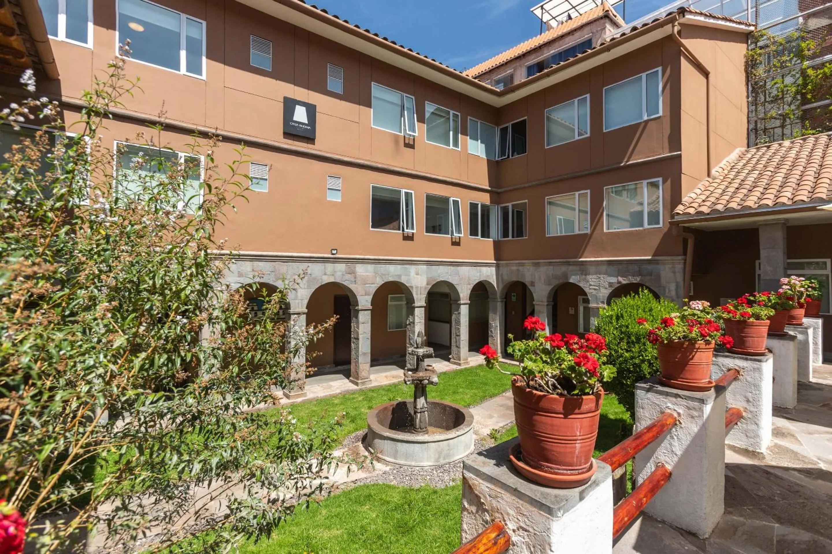 Garden in Casa Andina Standard Cusco San Blas