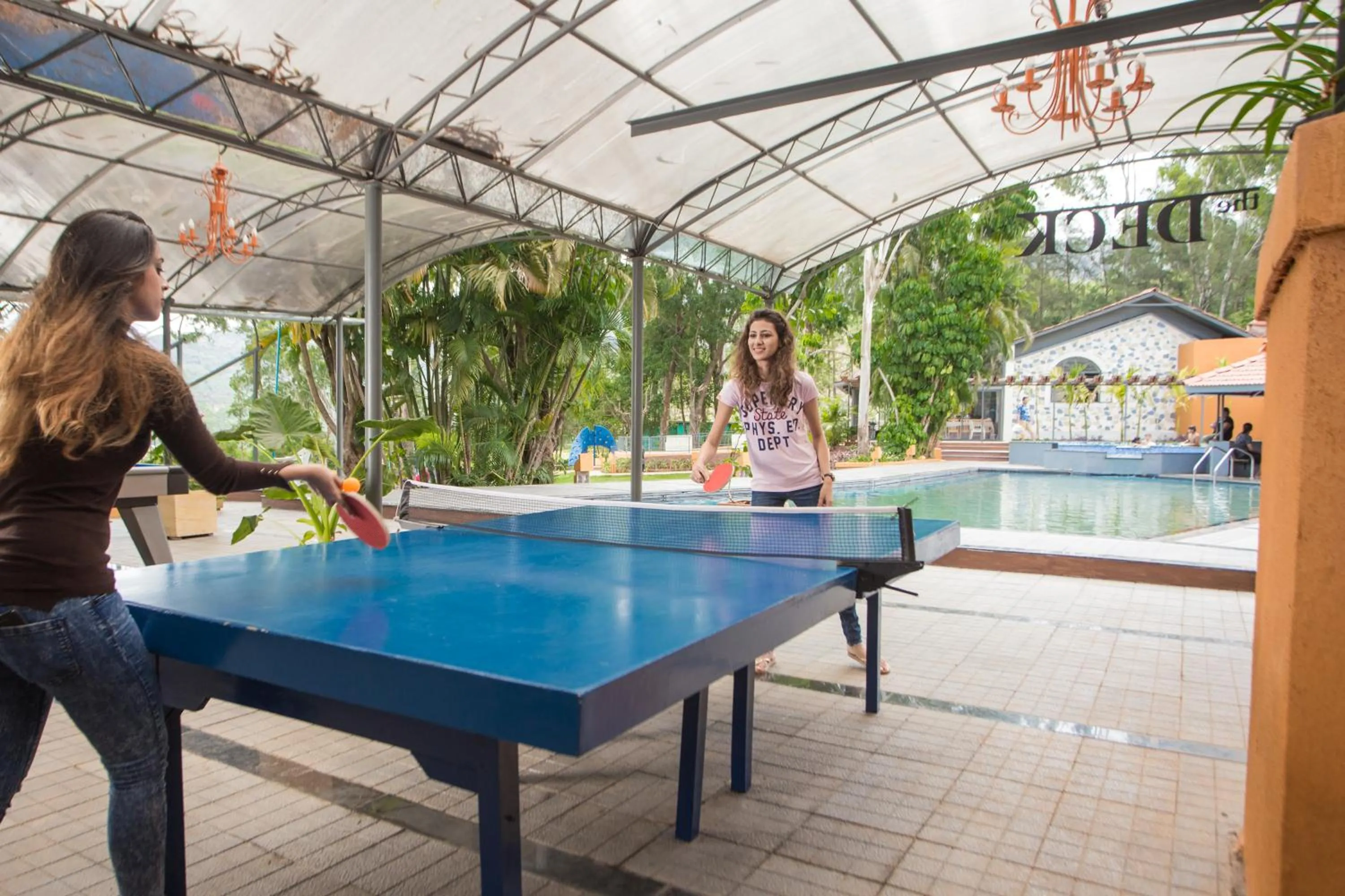 Table tennis in Residency Lake Resort & Spa