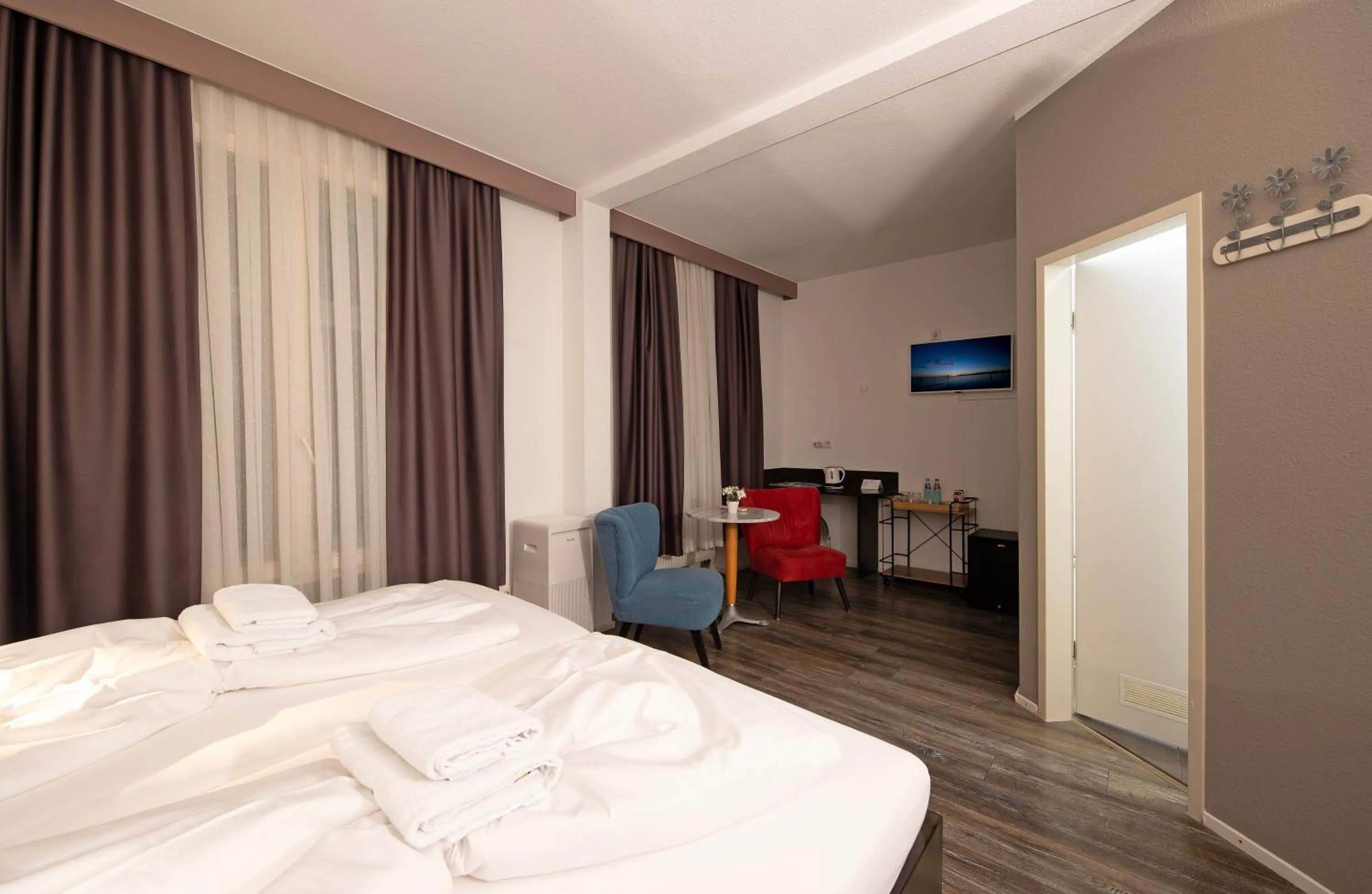 Bed in Hotel Scheffelhof