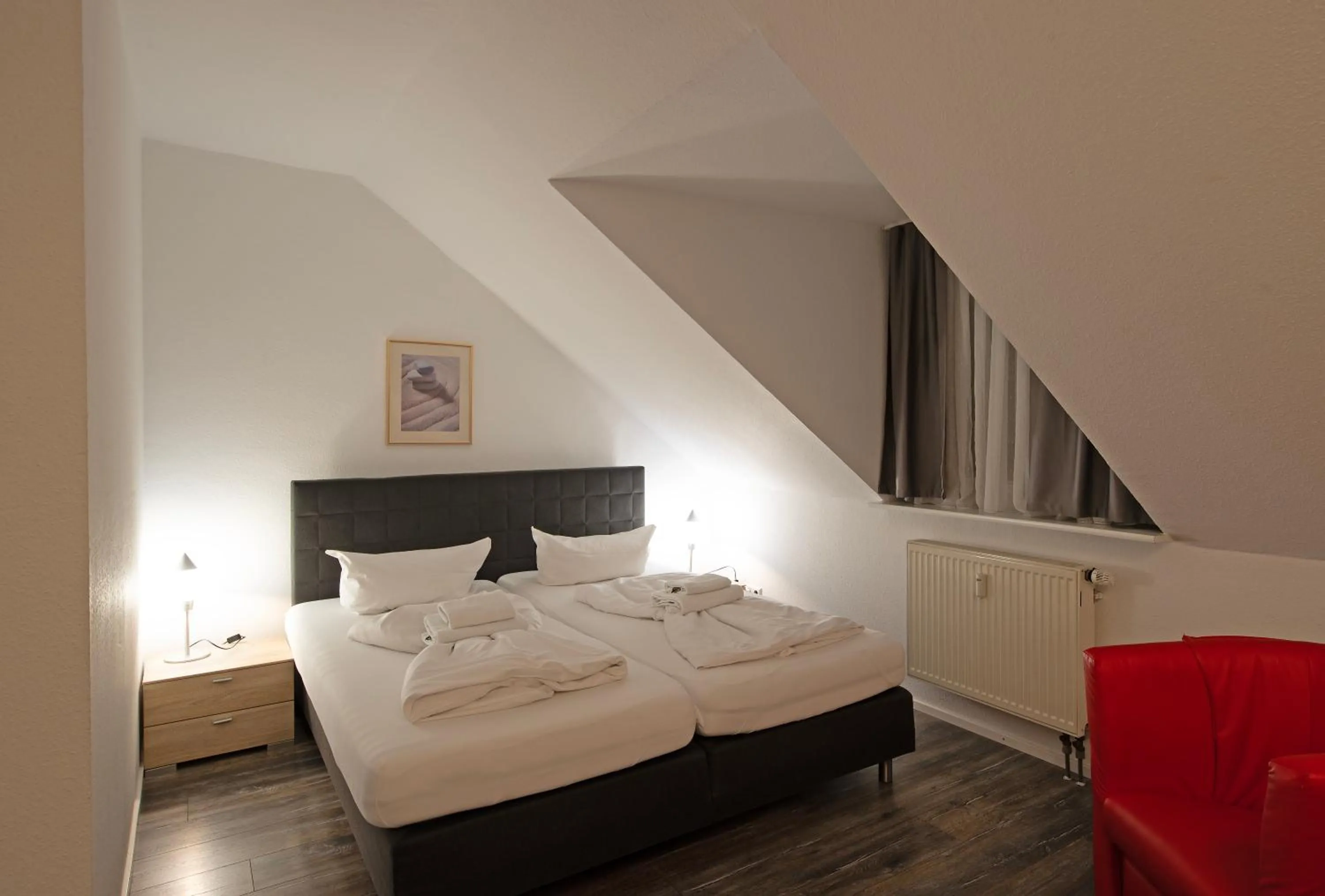 Bed in Hotel Scheffelhof