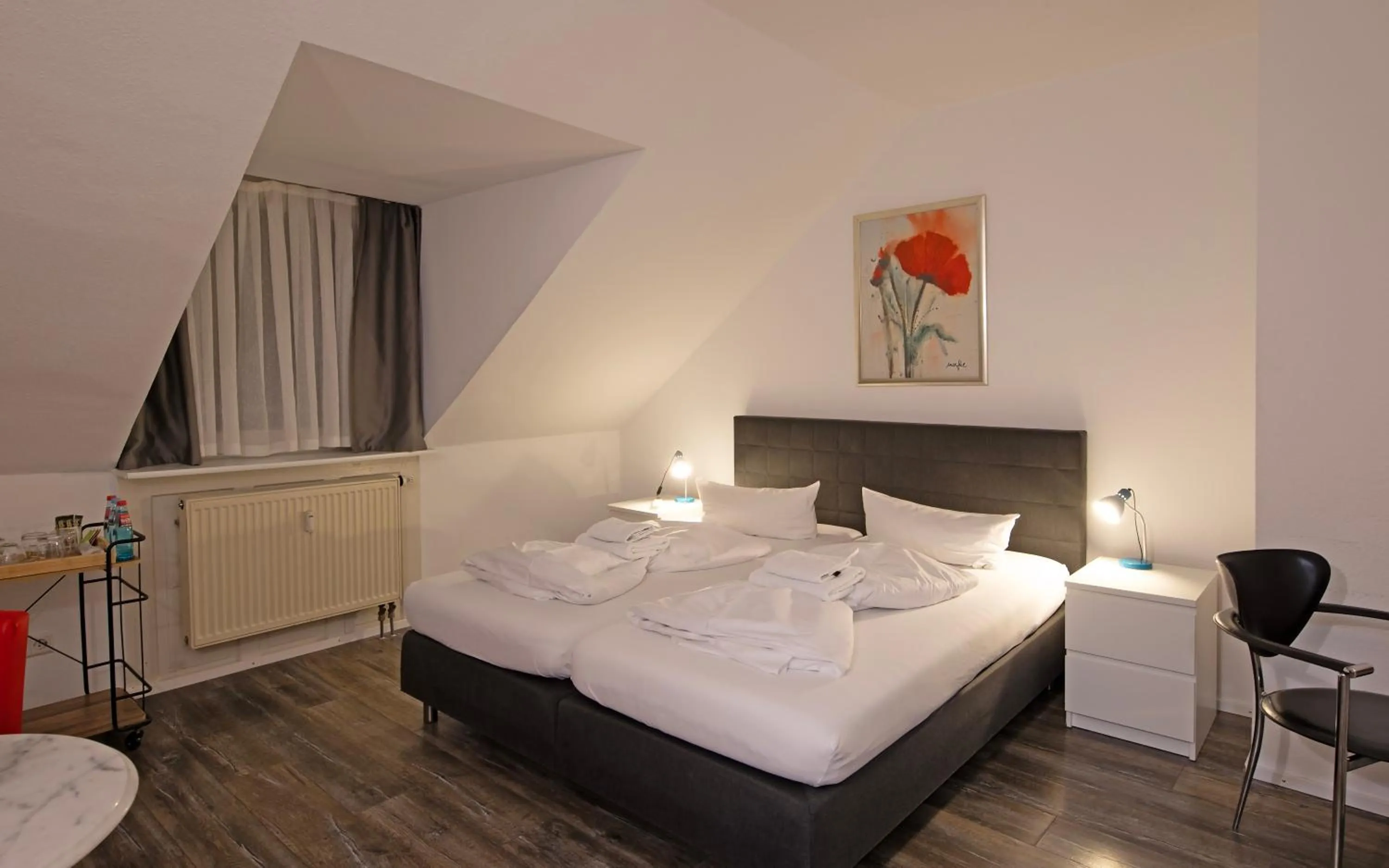 Bed in Hotel Scheffelhof