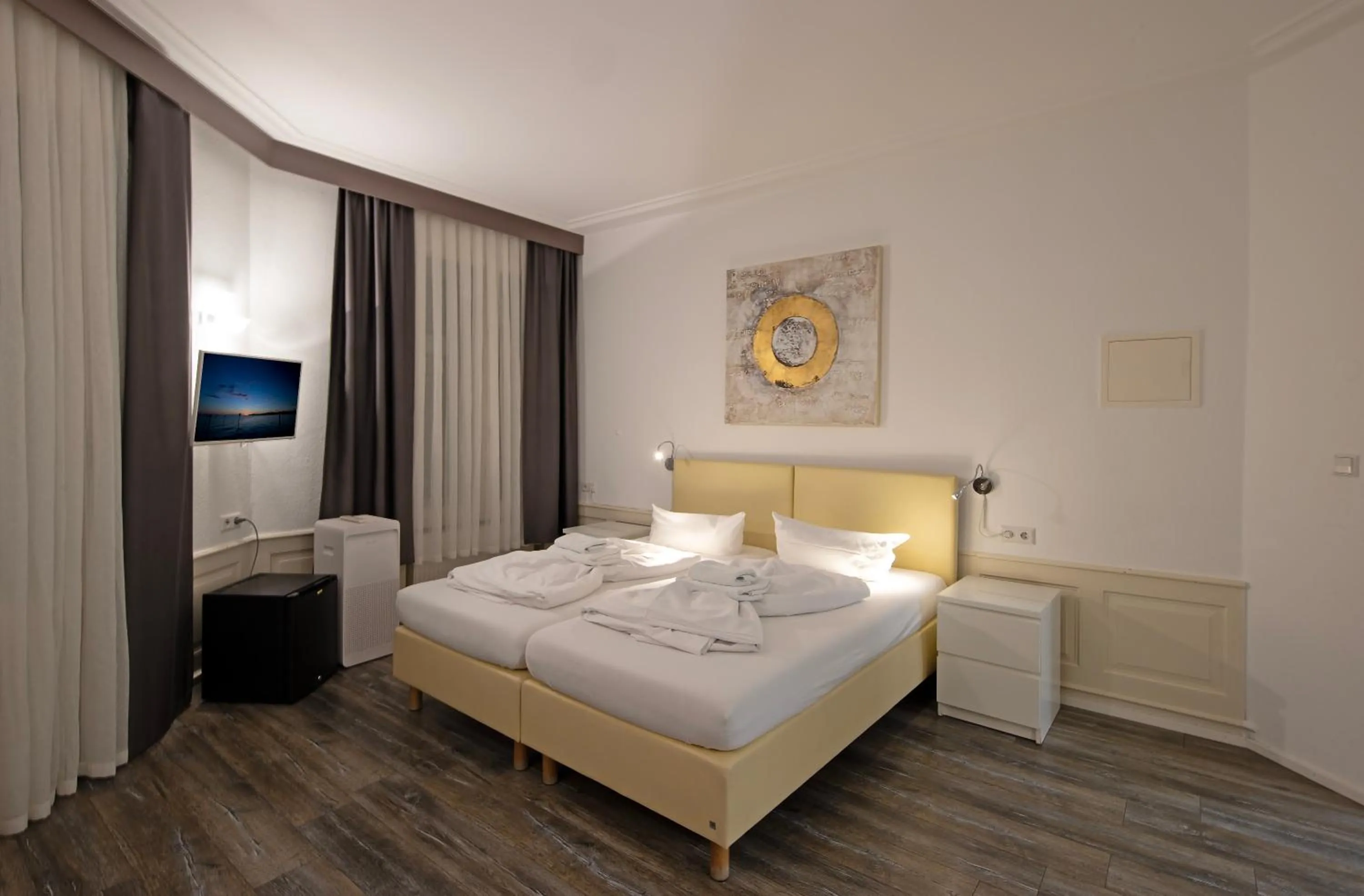 Bed in Hotel Scheffelhof