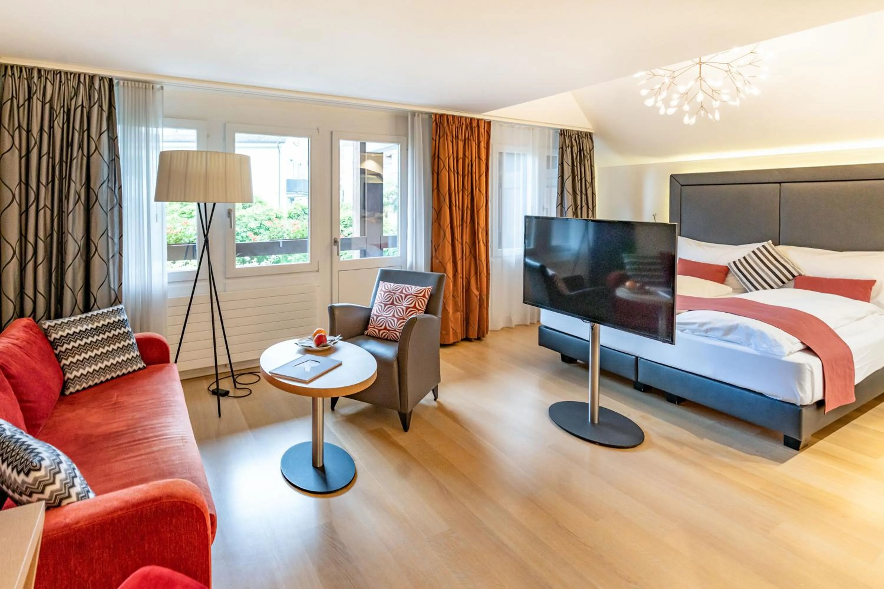 Bed in Tailormade Hotel KRONE Sarnen