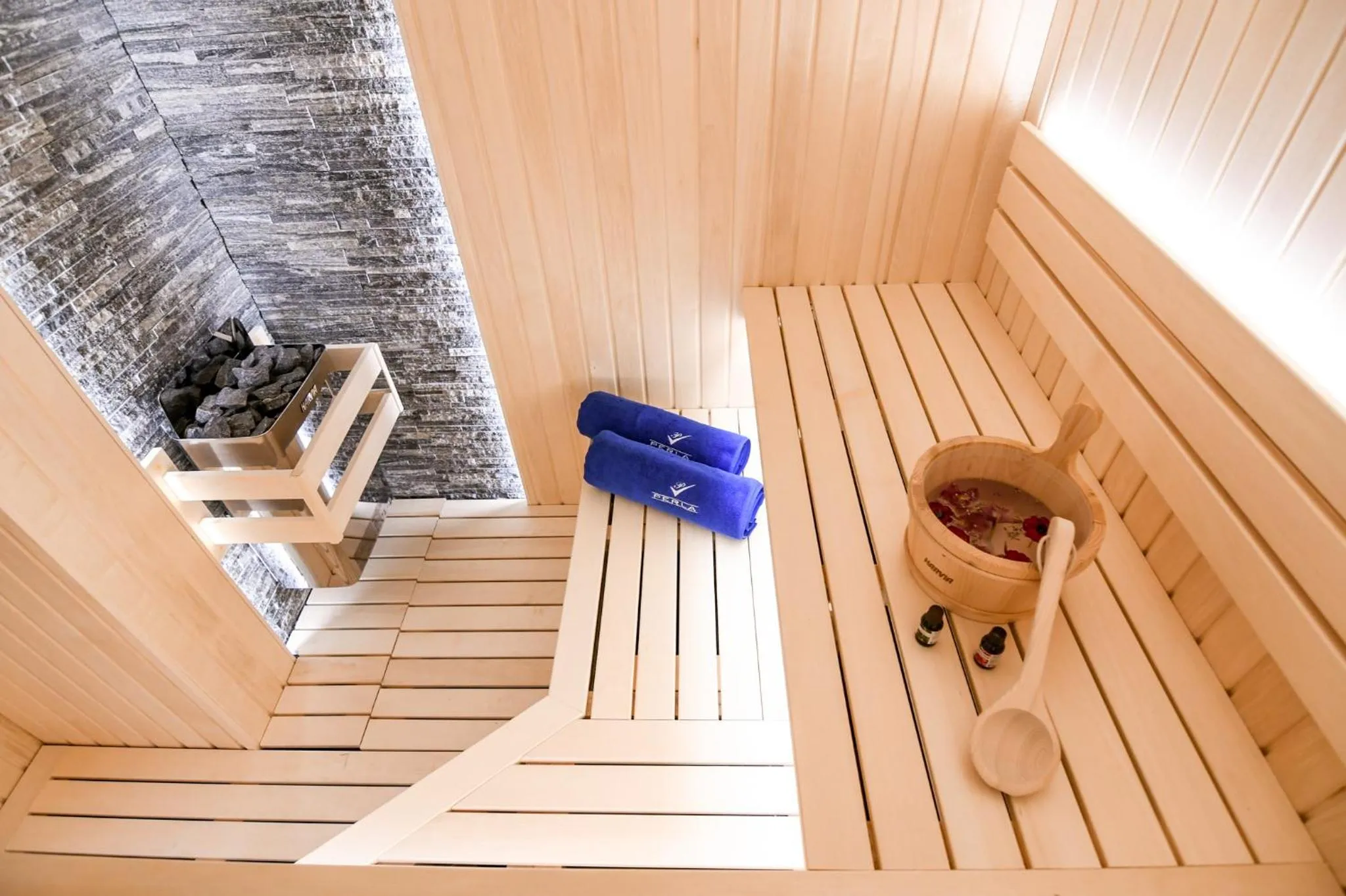 Sauna in Hotel Perla