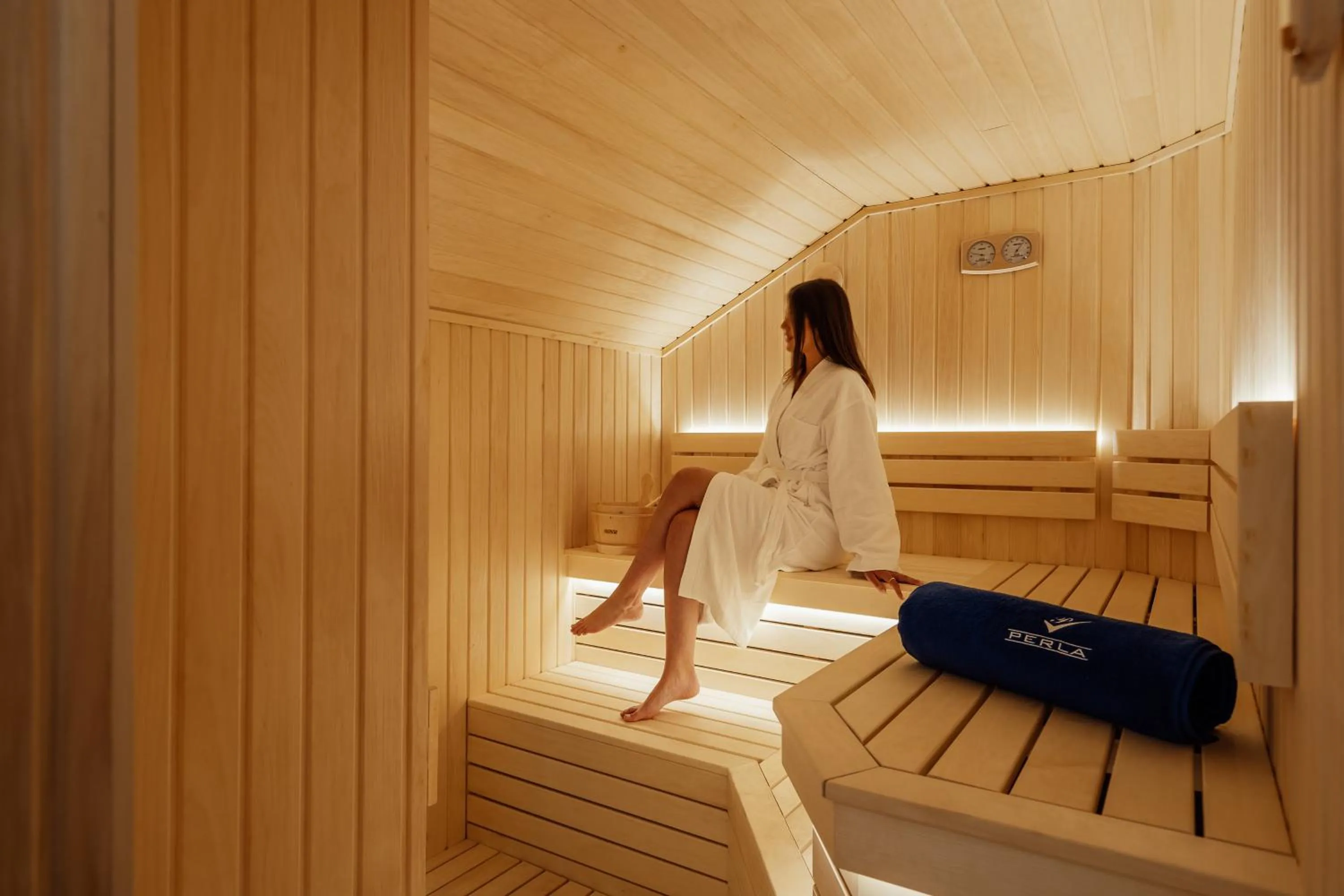 Sauna in Hotel Perla