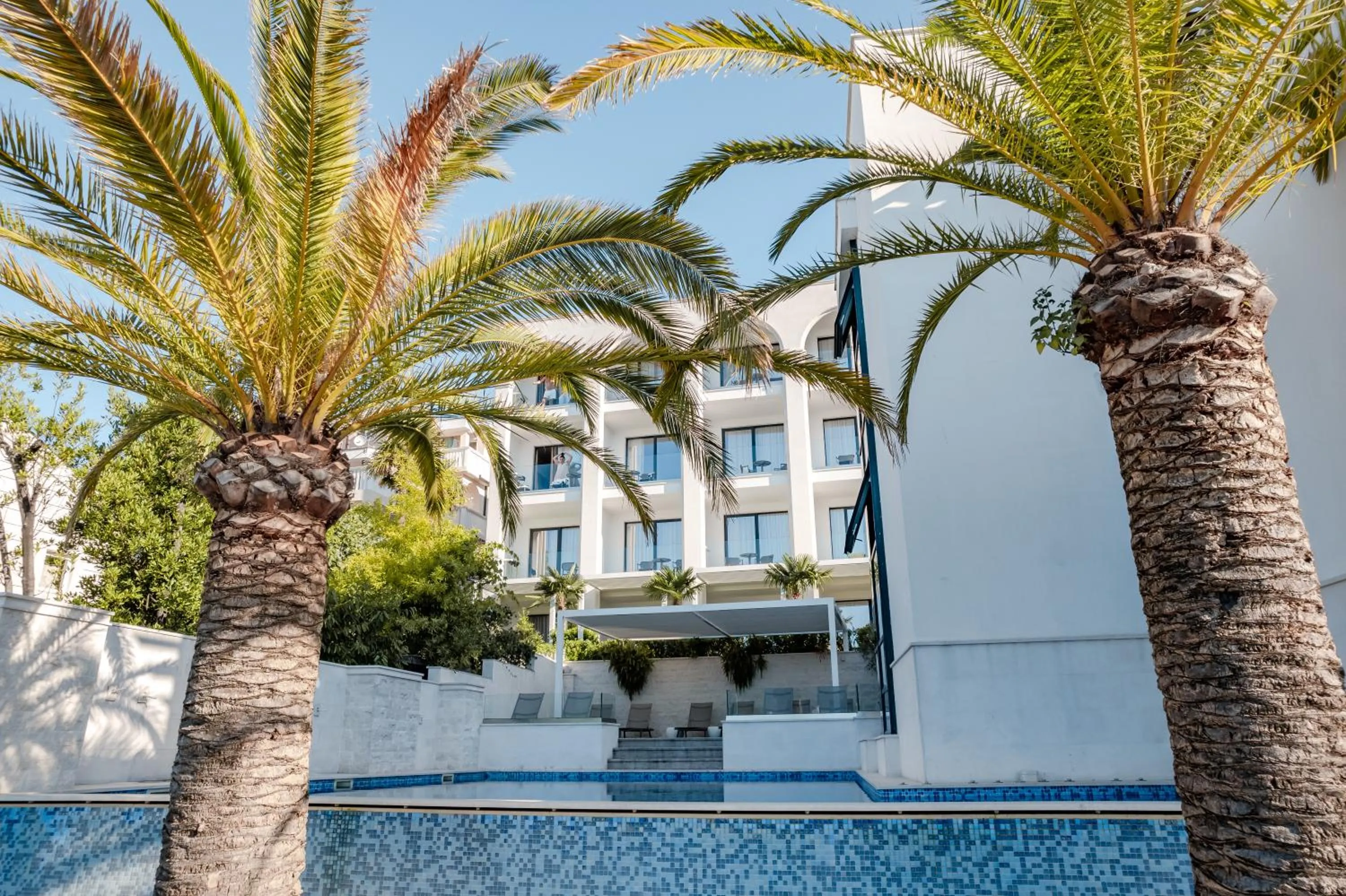 Property building in Hotel Perla