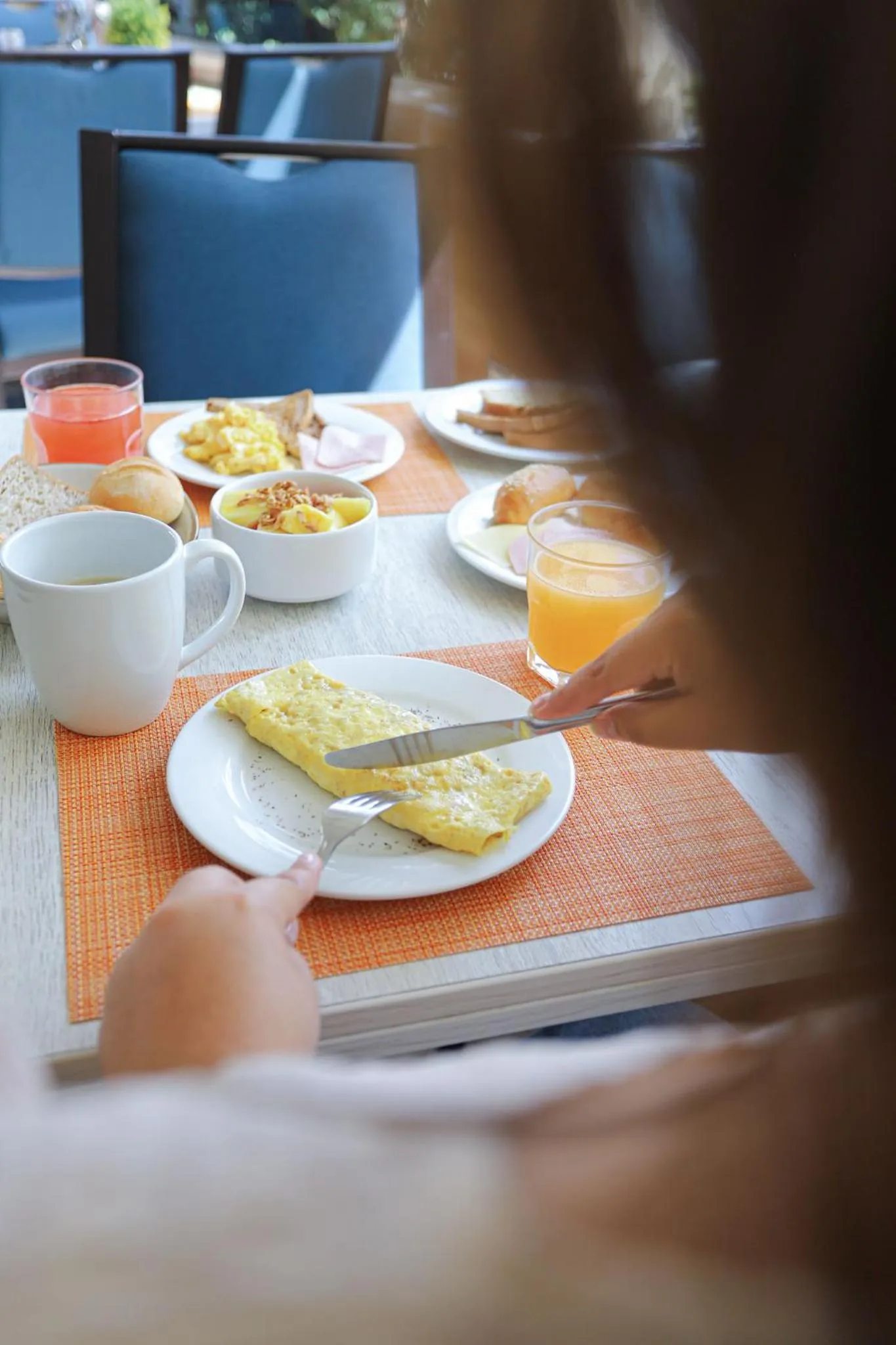 Buffet breakfast in Casa Andina Standard Miraflores San Antonio