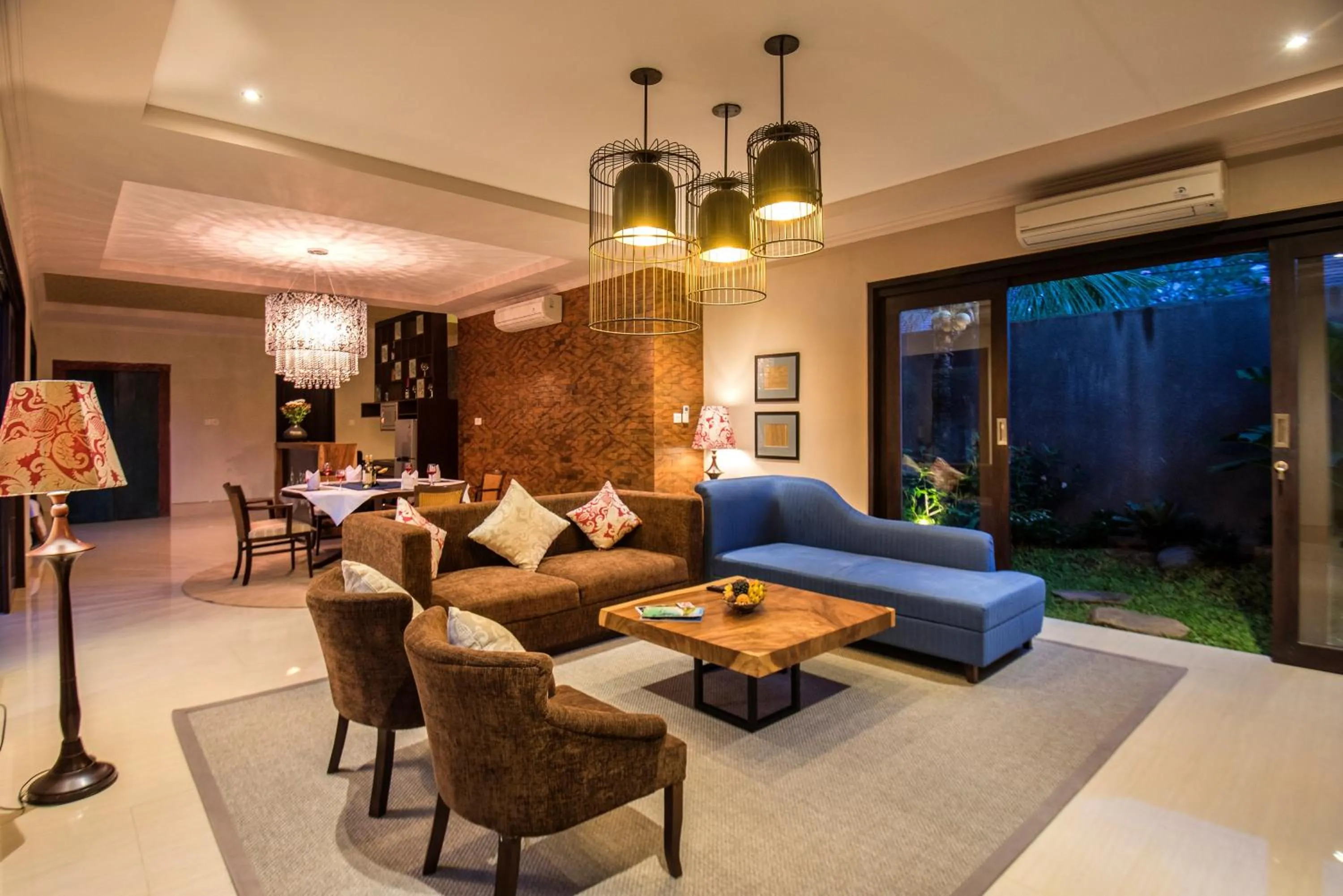 Dining area in Natya Villa Jimbaran