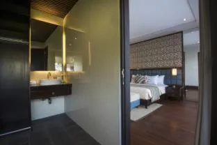 Bed in Natya Villa Jimbaran