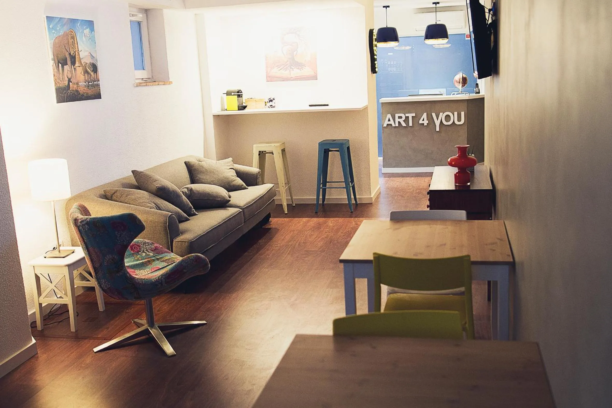 Lobby or reception in Art 4 You Cascais Suites
