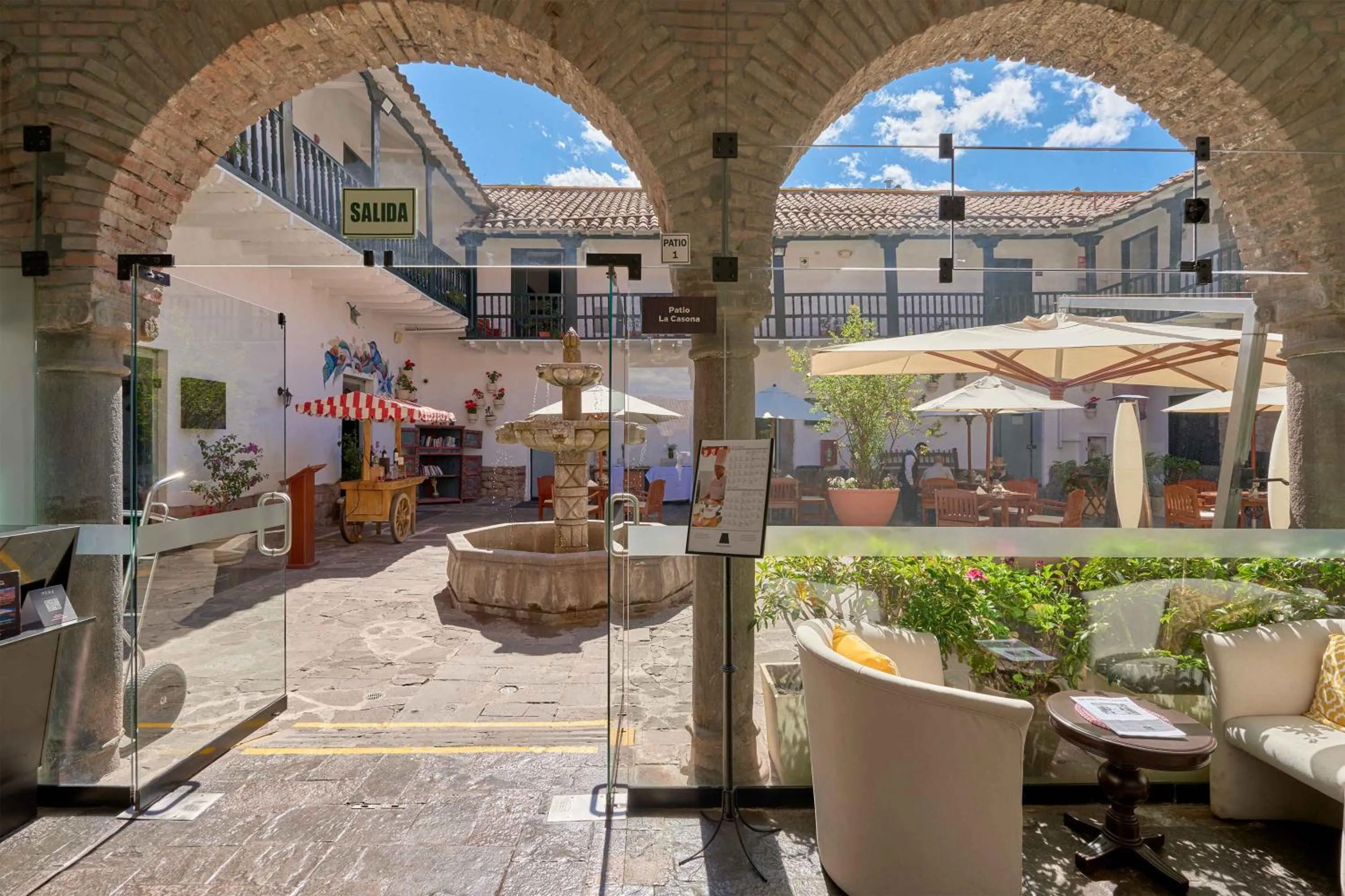 Patio in Casa Andina Premium Cusco