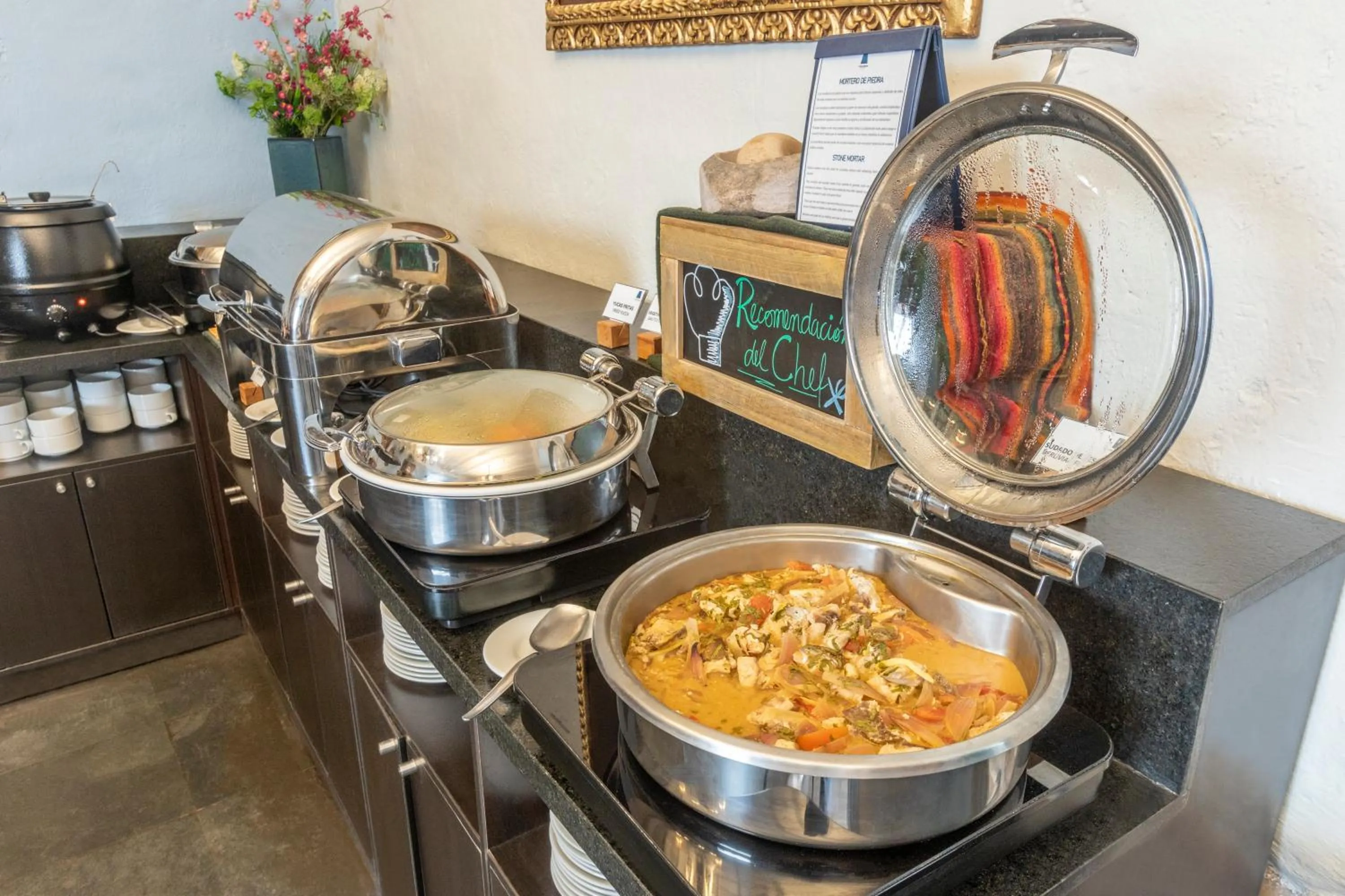 Buffet breakfast in Casa Andina Premium Cusco