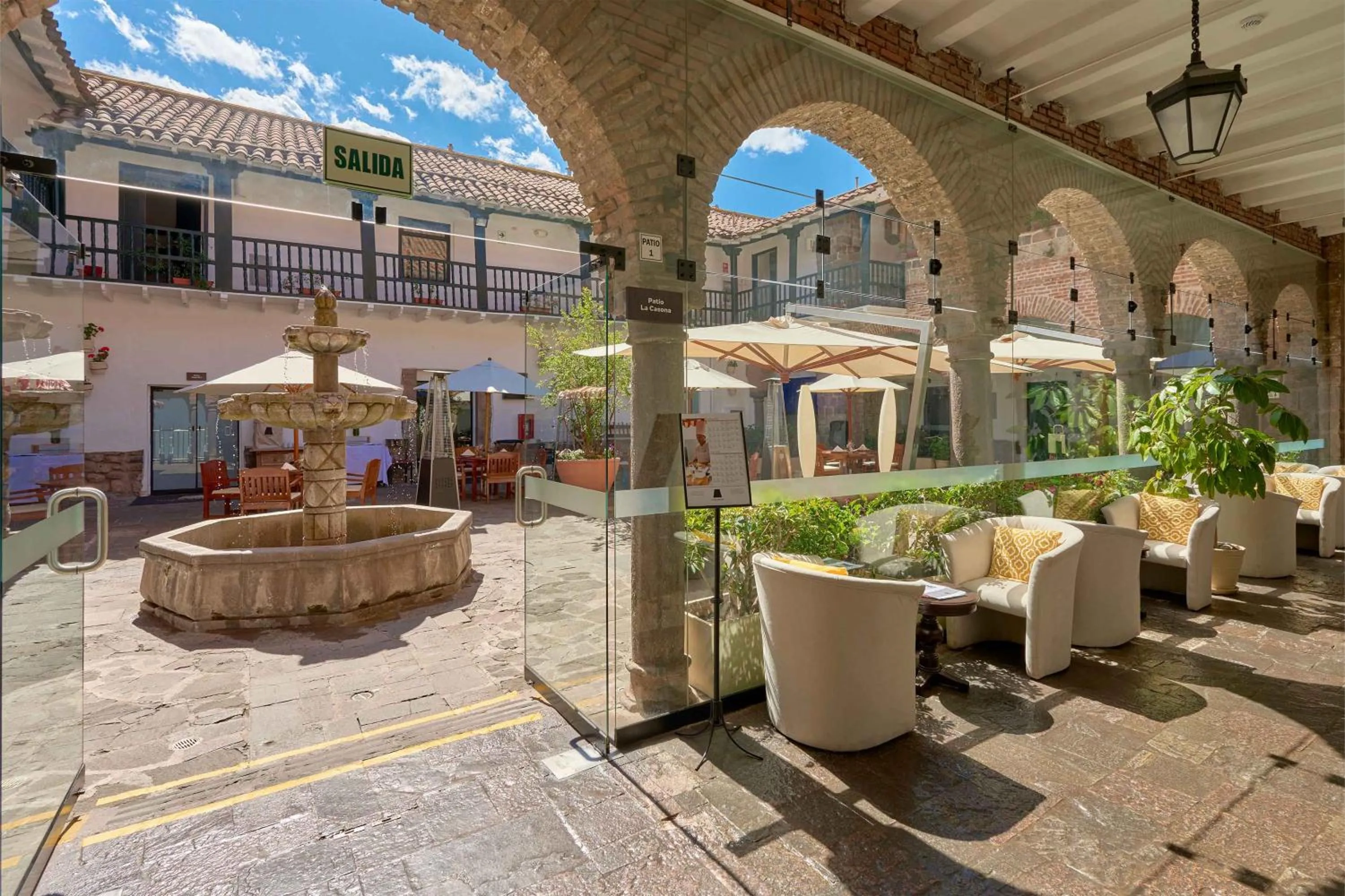 Patio in Casa Andina Premium Cusco