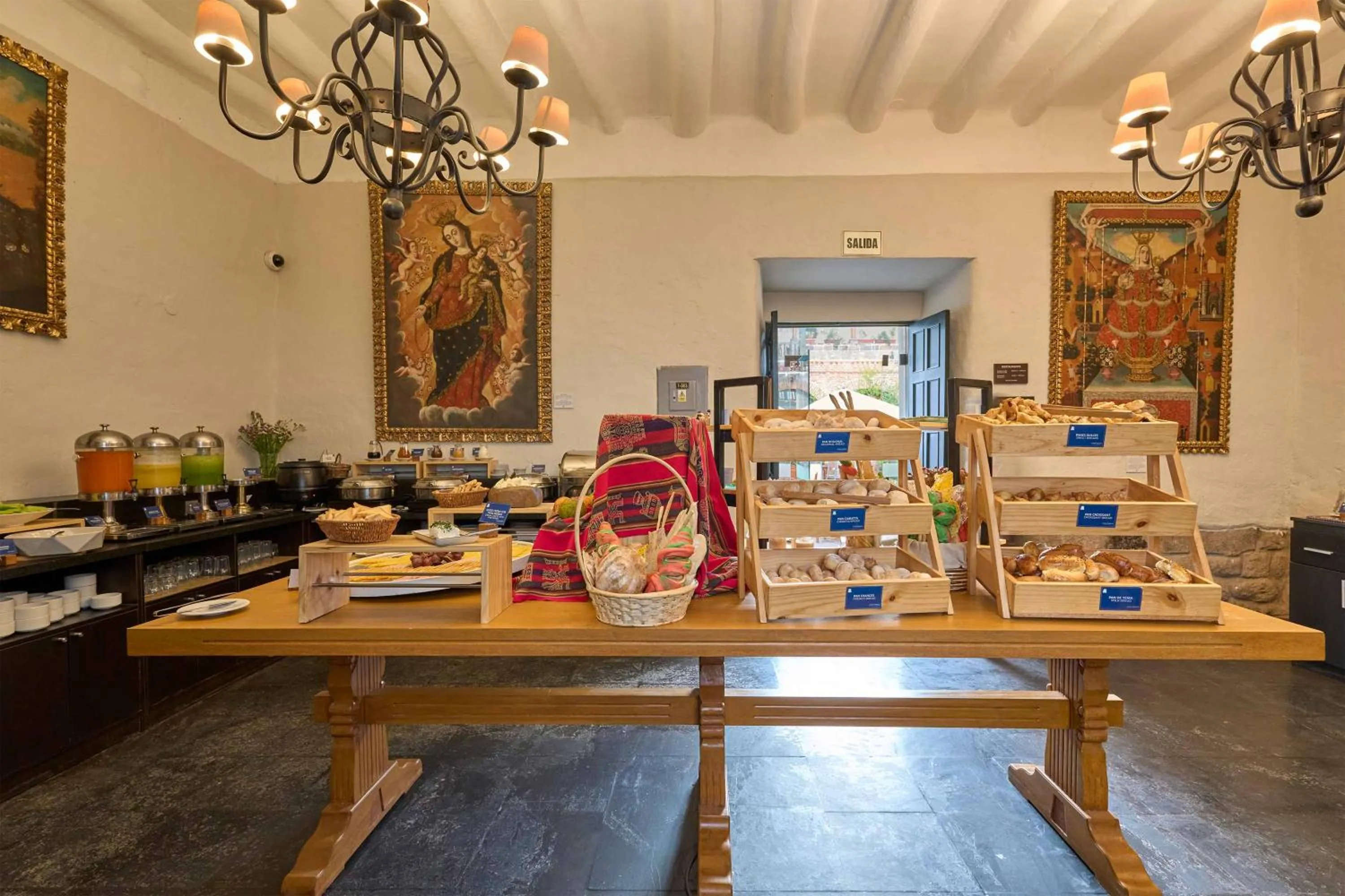 Buffet breakfast in Casa Andina Premium Cusco