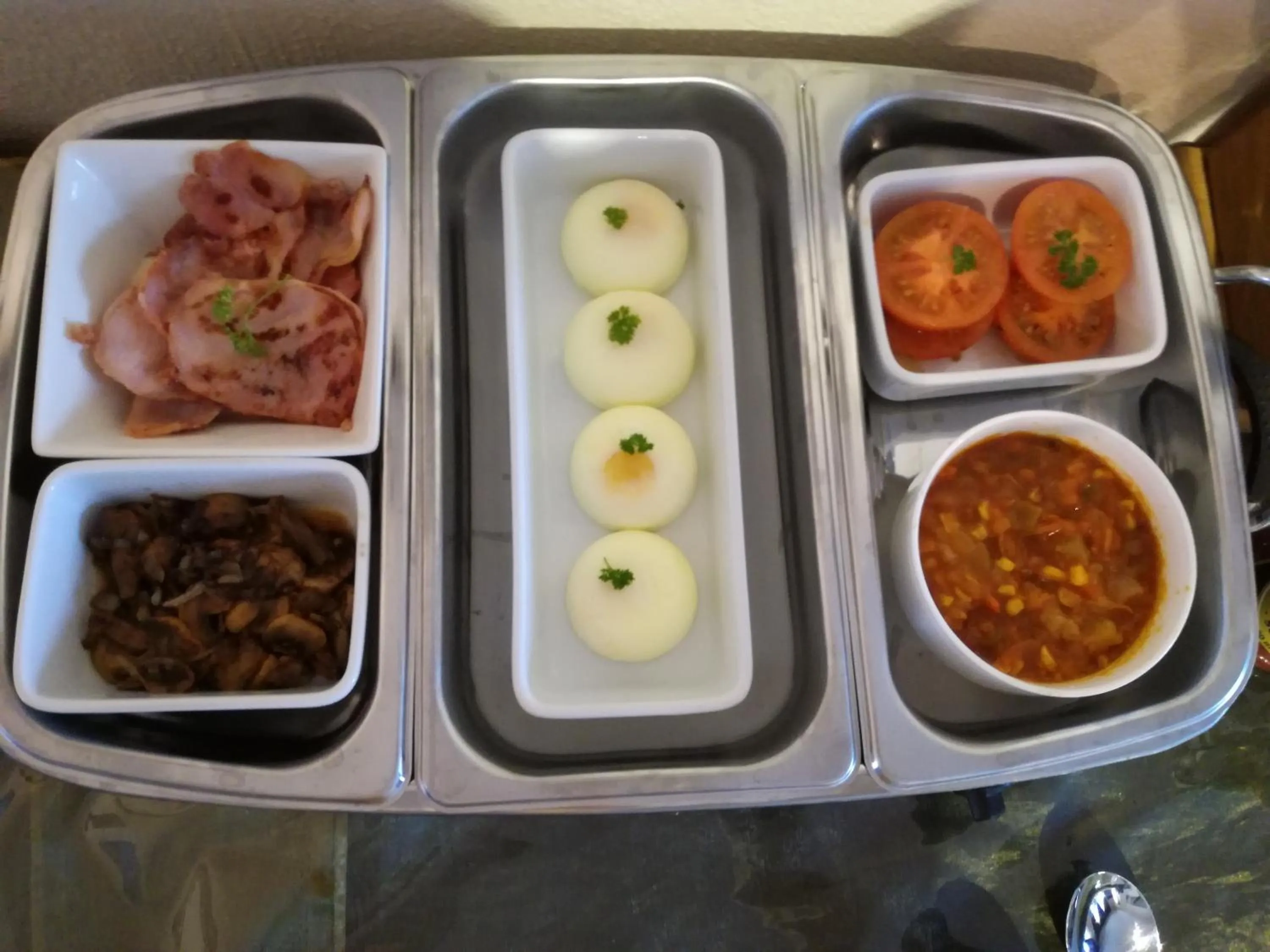 Breakfast in All over Africa Guest house