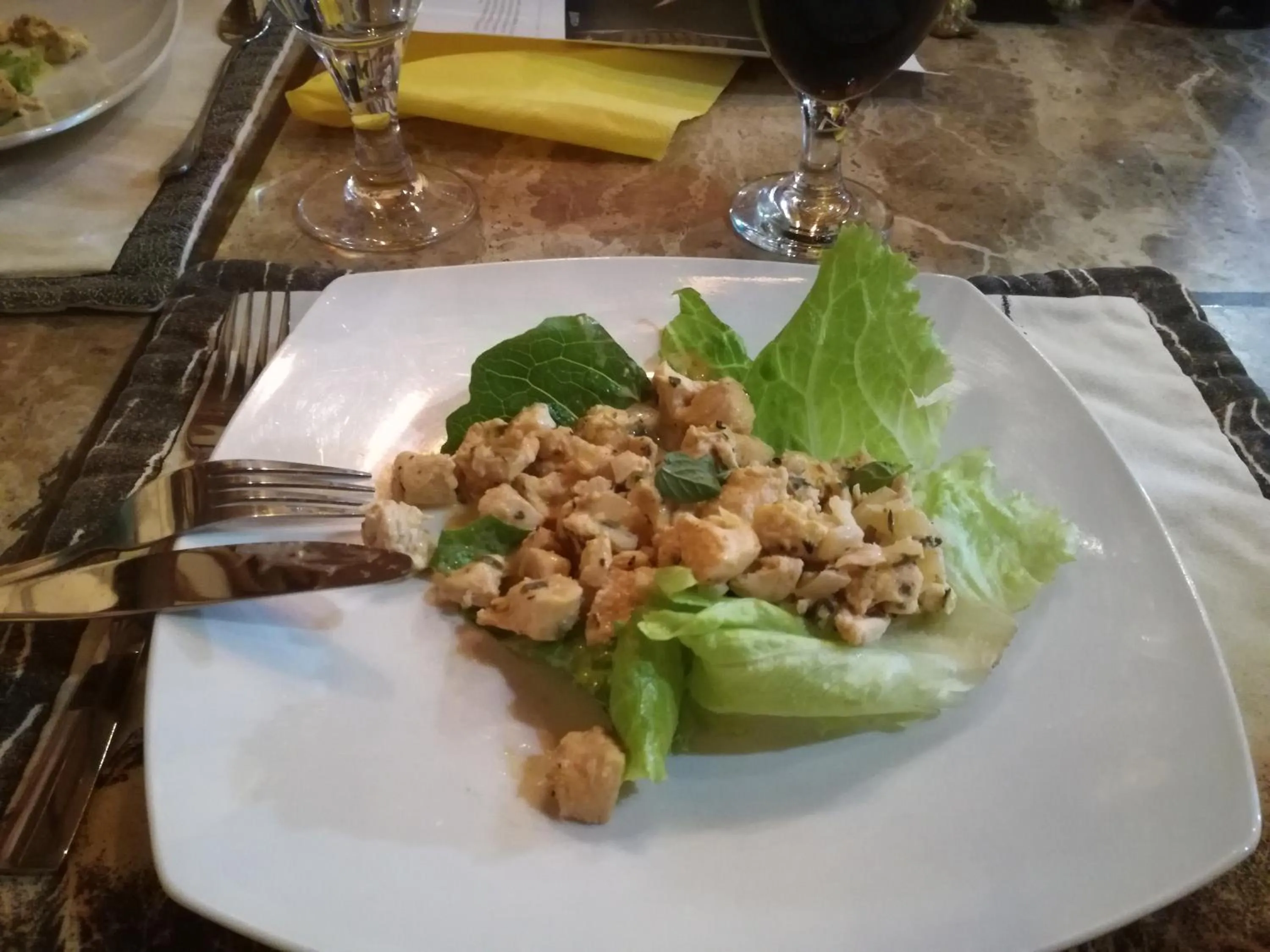 Dinner in All over Africa Guest house