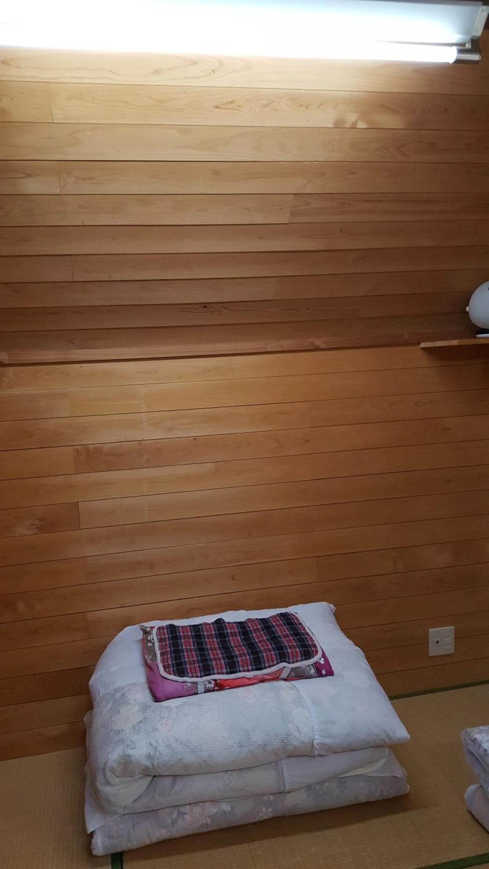 Bed in Hinokisanso Tsushima