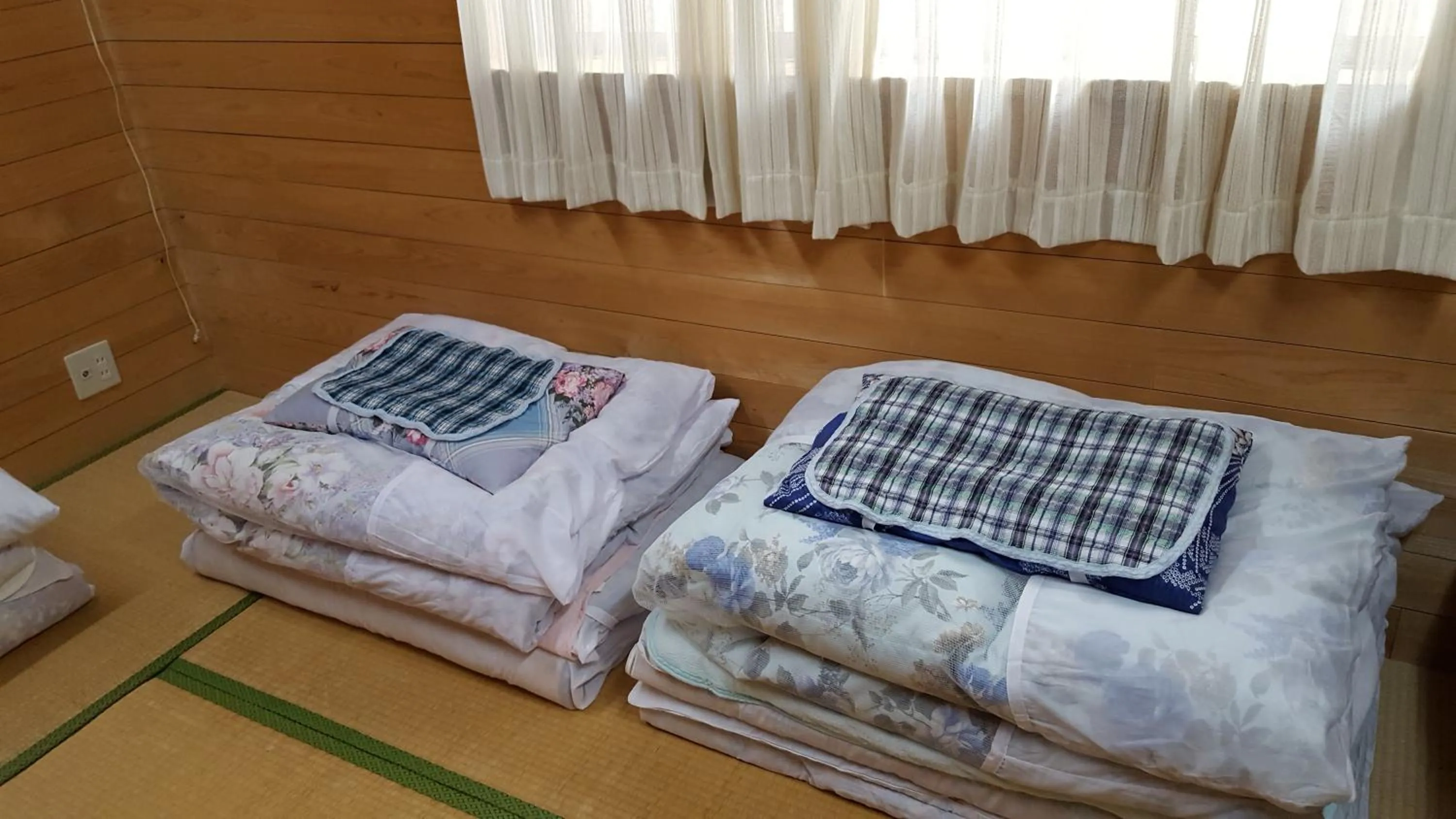 Bed in Hinokisanso Tsushima