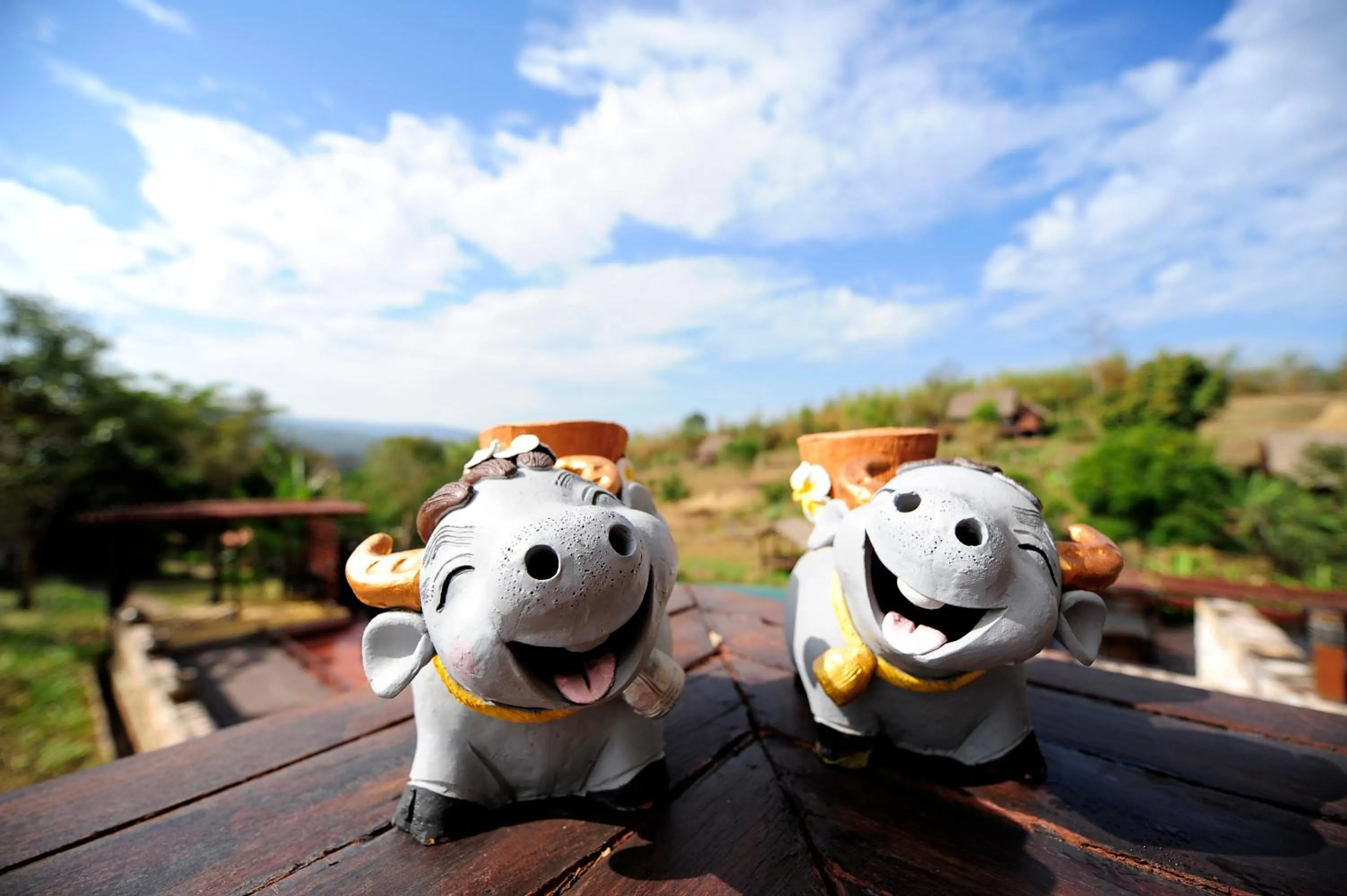 Decorative detail in Phunacome Resort