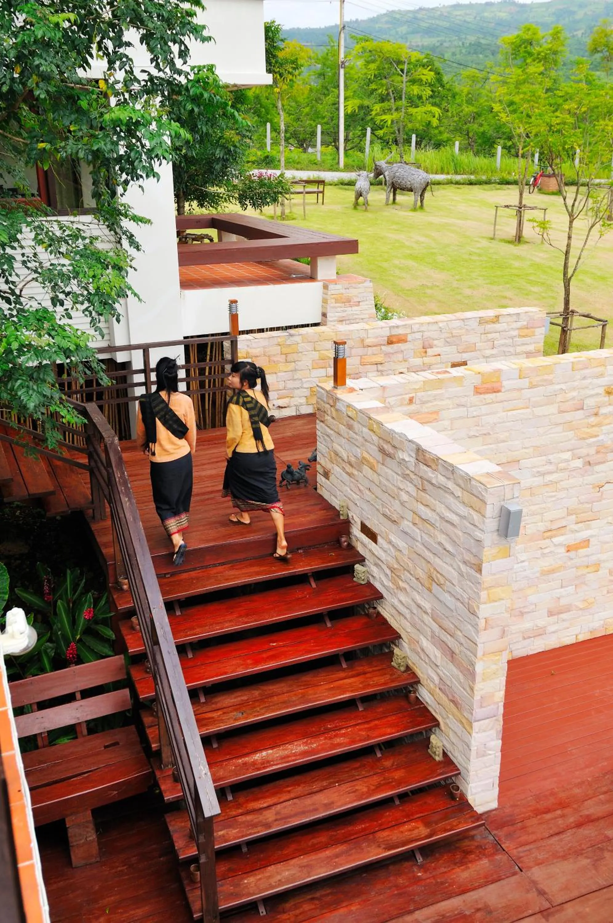 Facade/entrance in Phunacome Resort