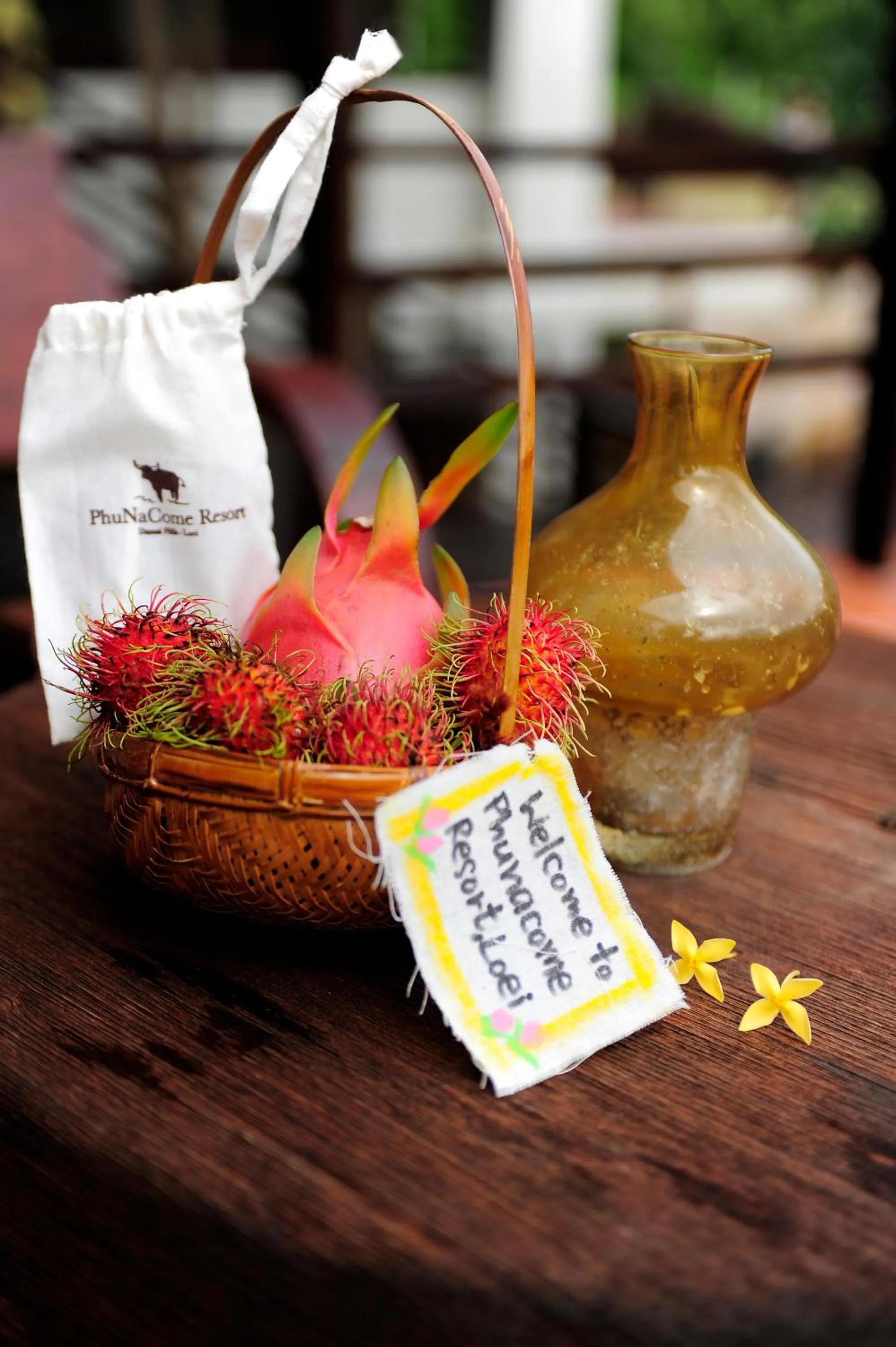 Decorative detail in Phunacome Resort