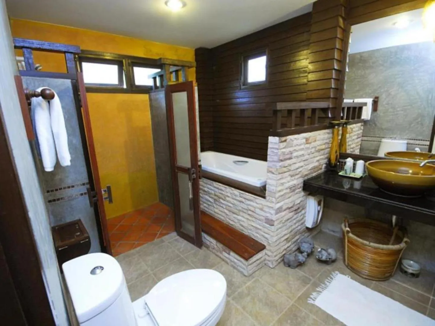 Bathroom in Phunacome Resort