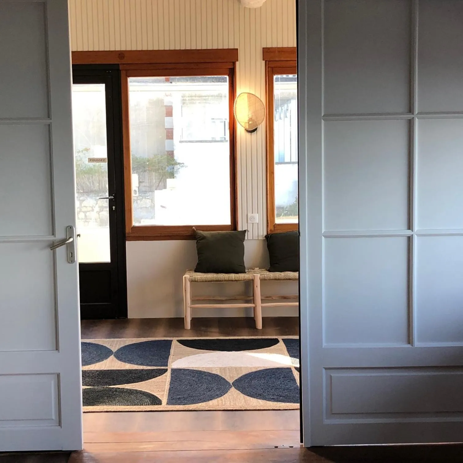 Living room in Le Homard Bleu