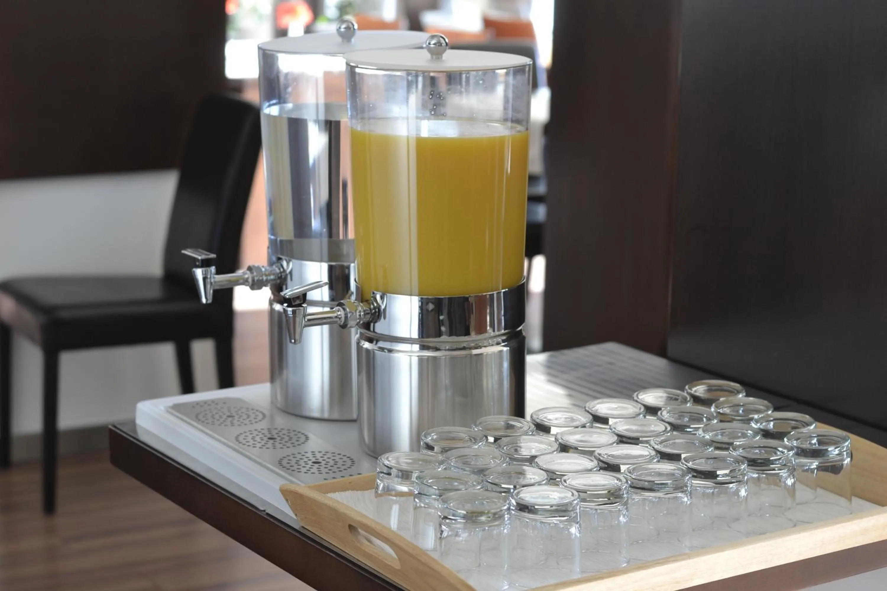 Buffet breakfast in Aston Hotel