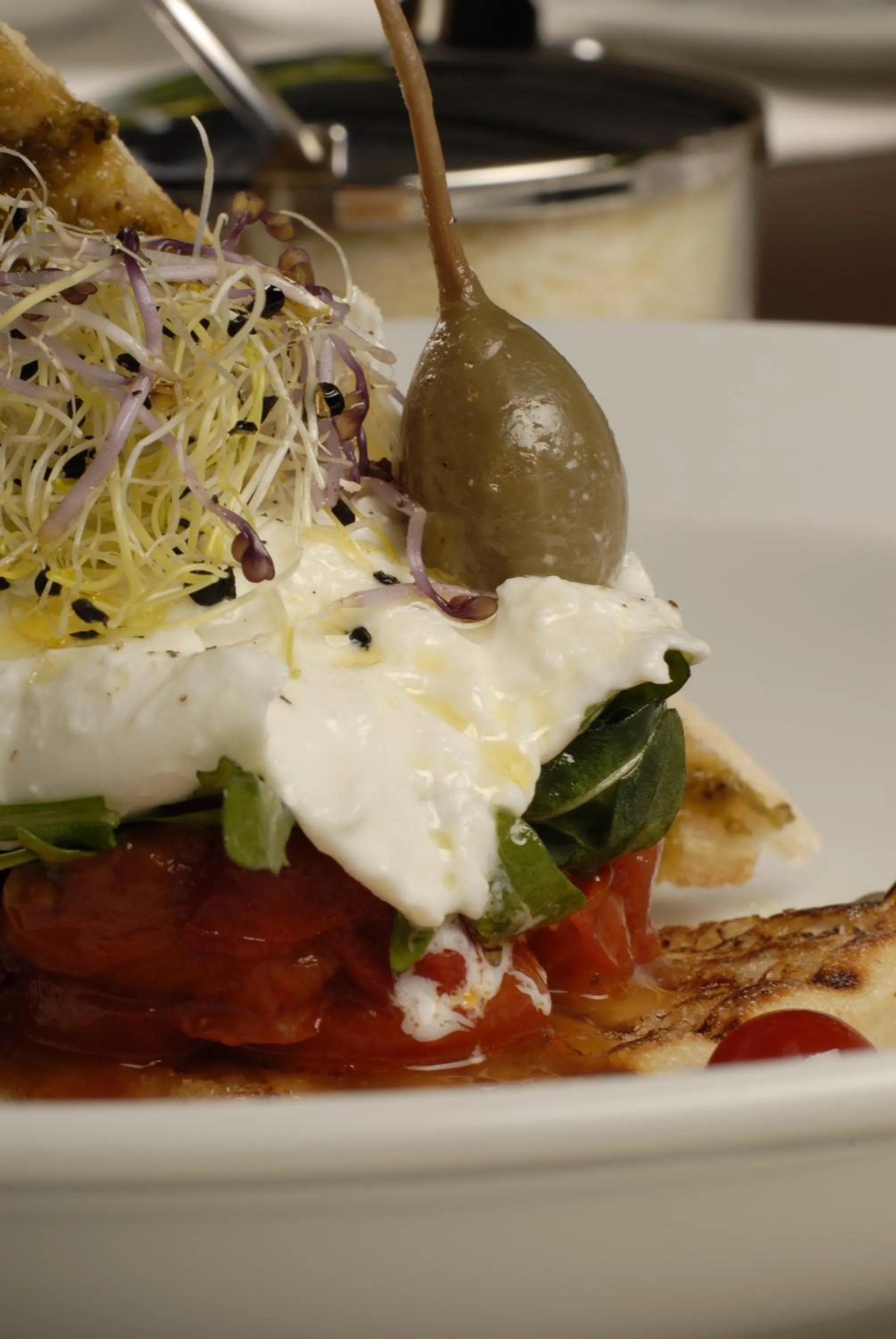 Food close-up in Aston Hotel