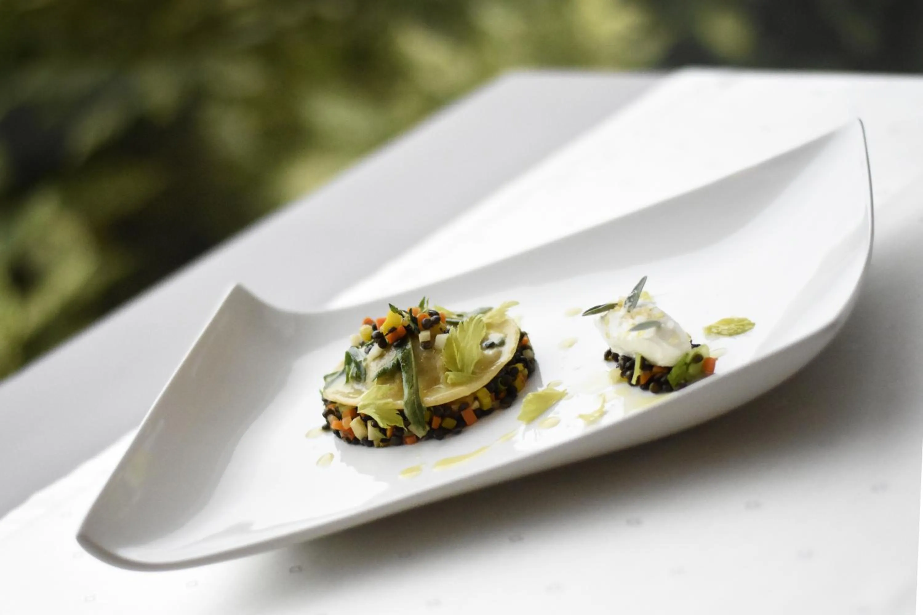 Food close-up in Aston Hotel