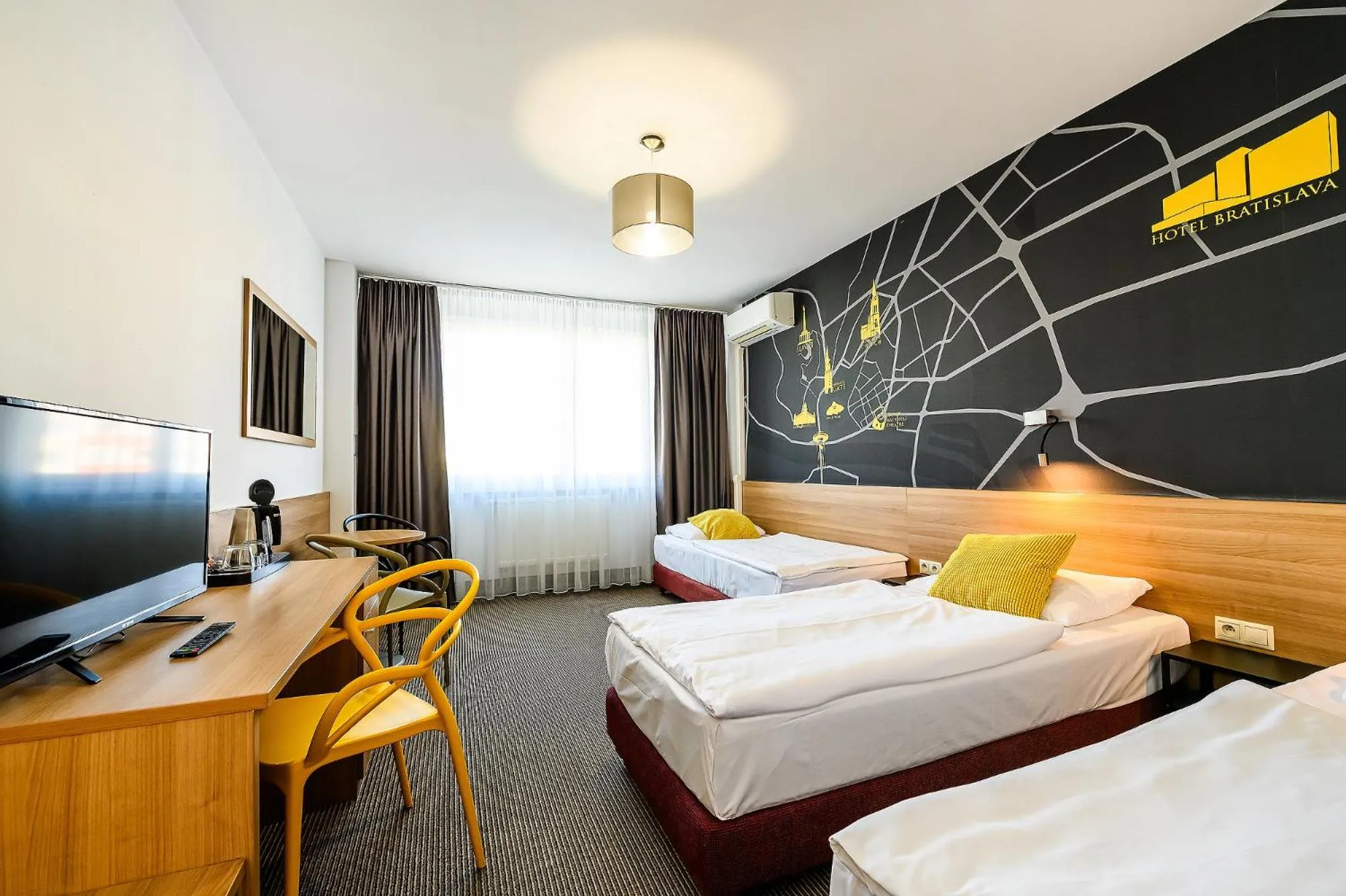 Photo of the whole room, Bed in Hotel Bratislava