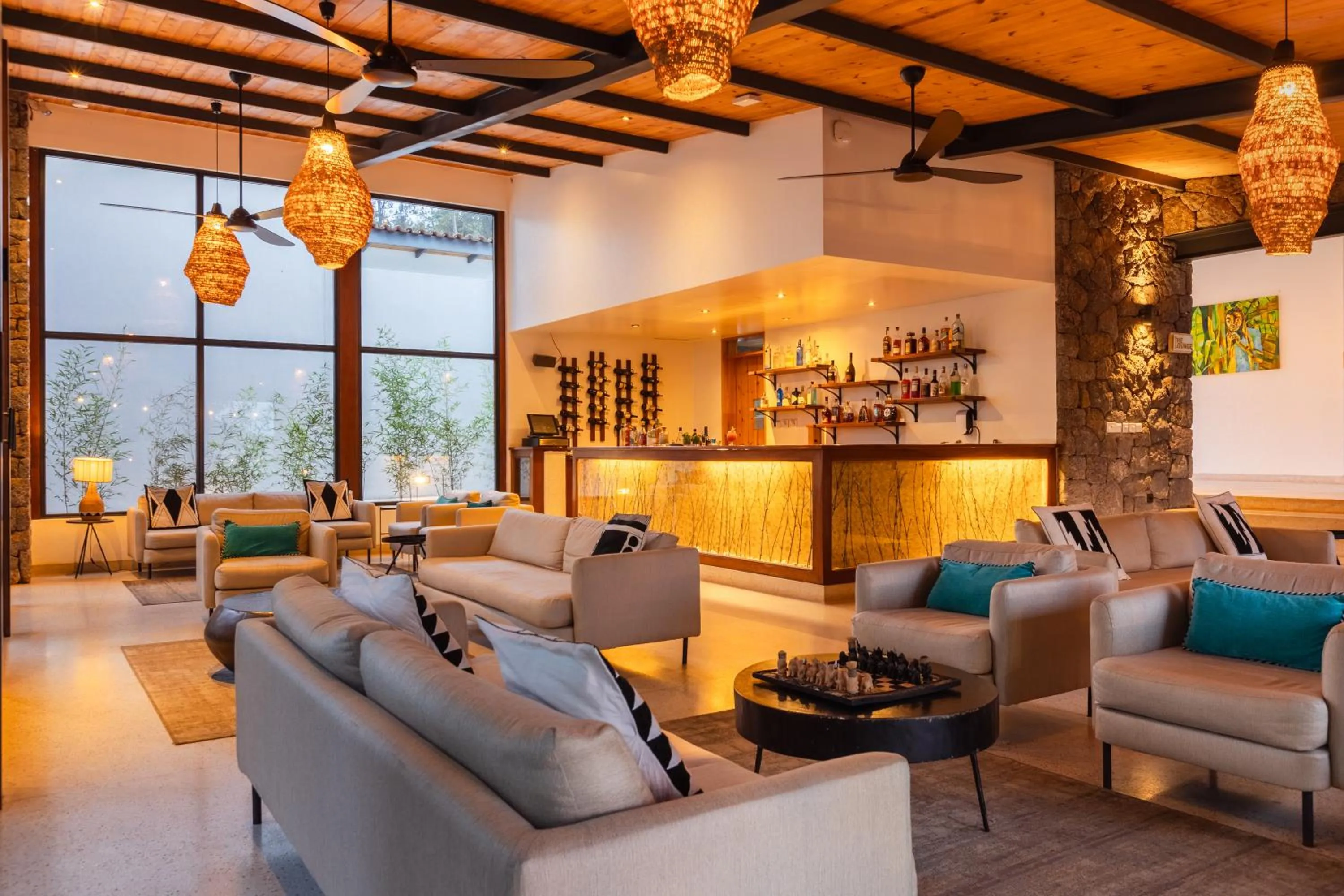 Lounge or bar in Hemingways Retreat Kigali